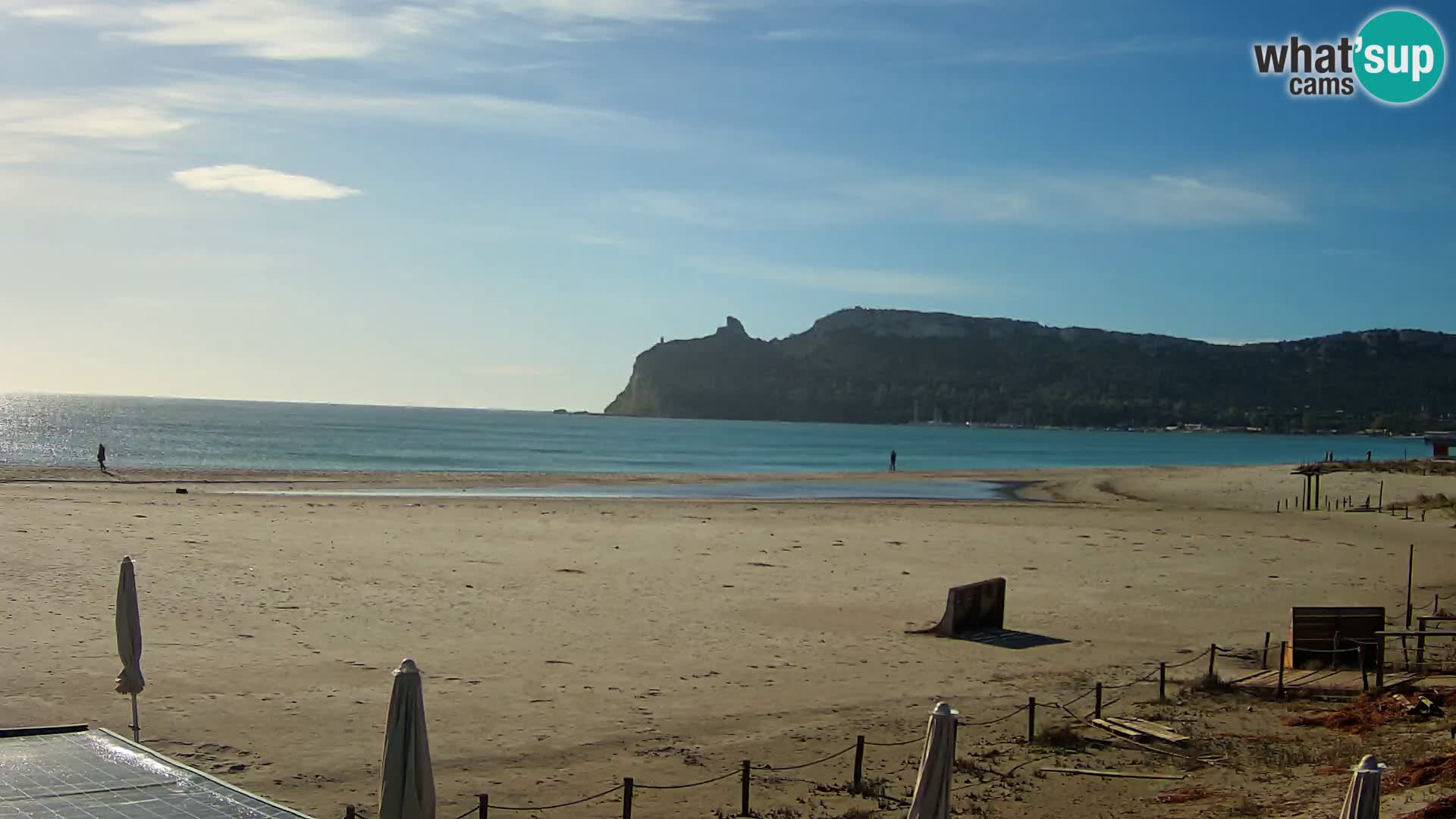 Poetto beach webcam | Cagliari | Sardinia