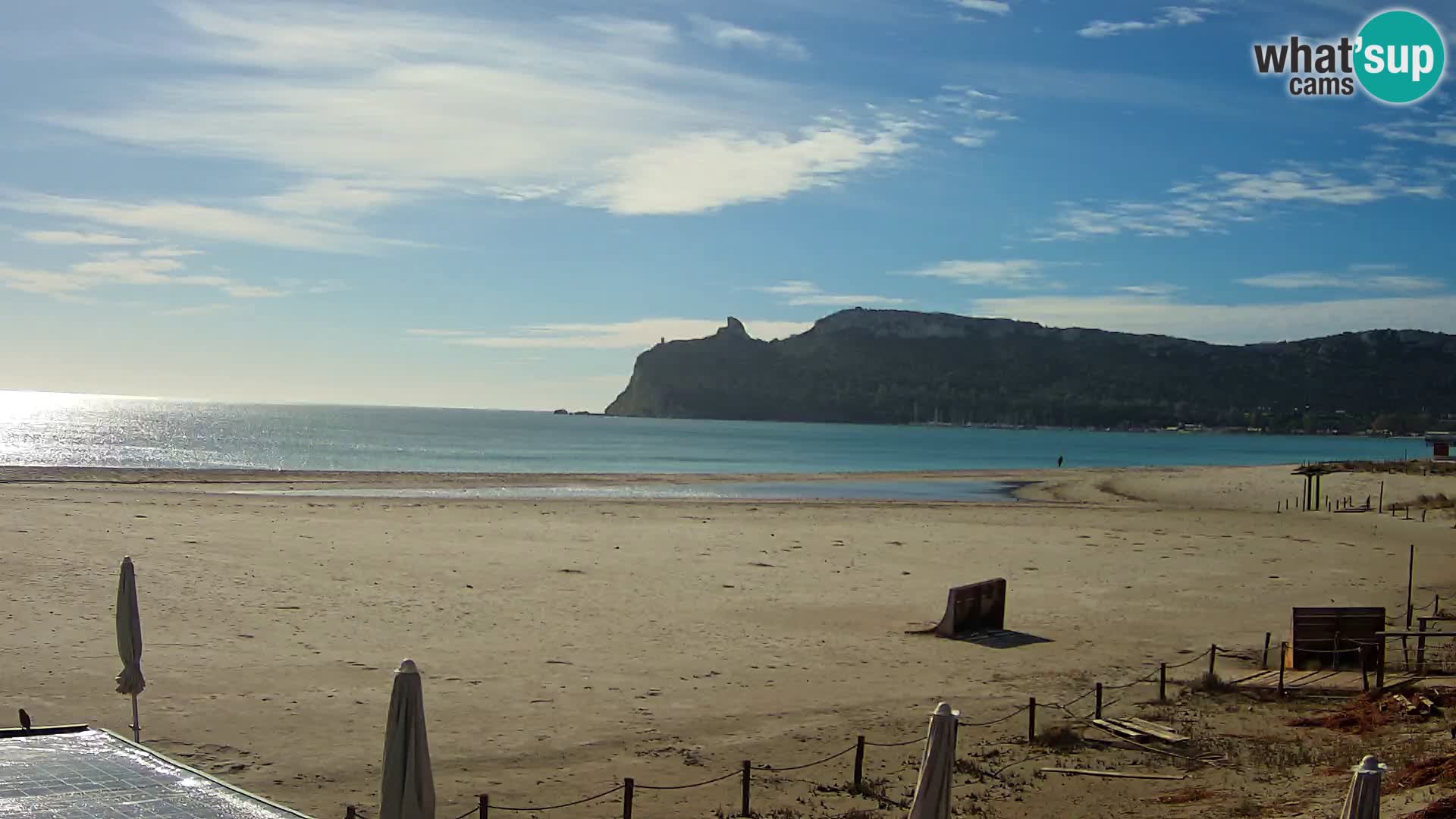 Webcam plage de Poetto | Cagliari | Sardaigne