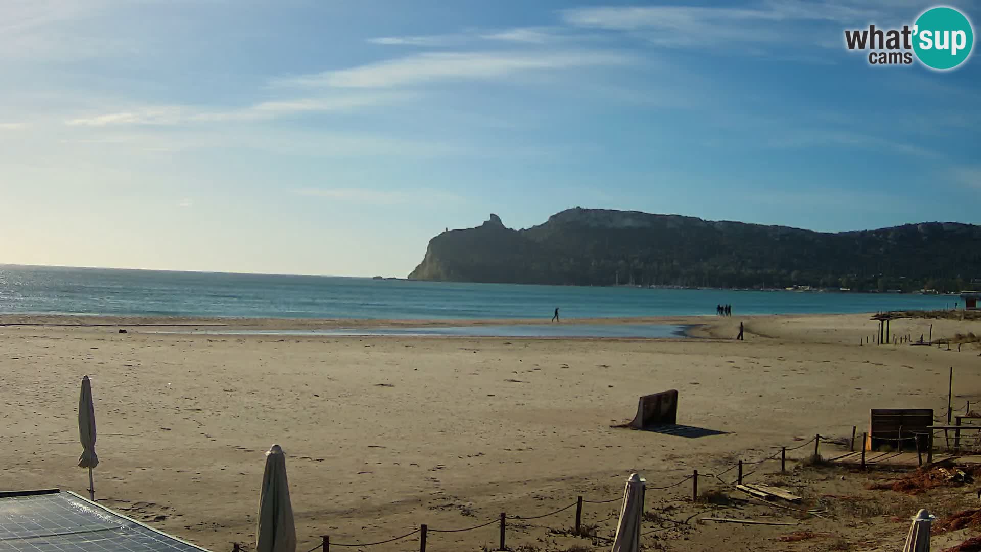 Webcam plage de Poetto | Cagliari | Sardaigne