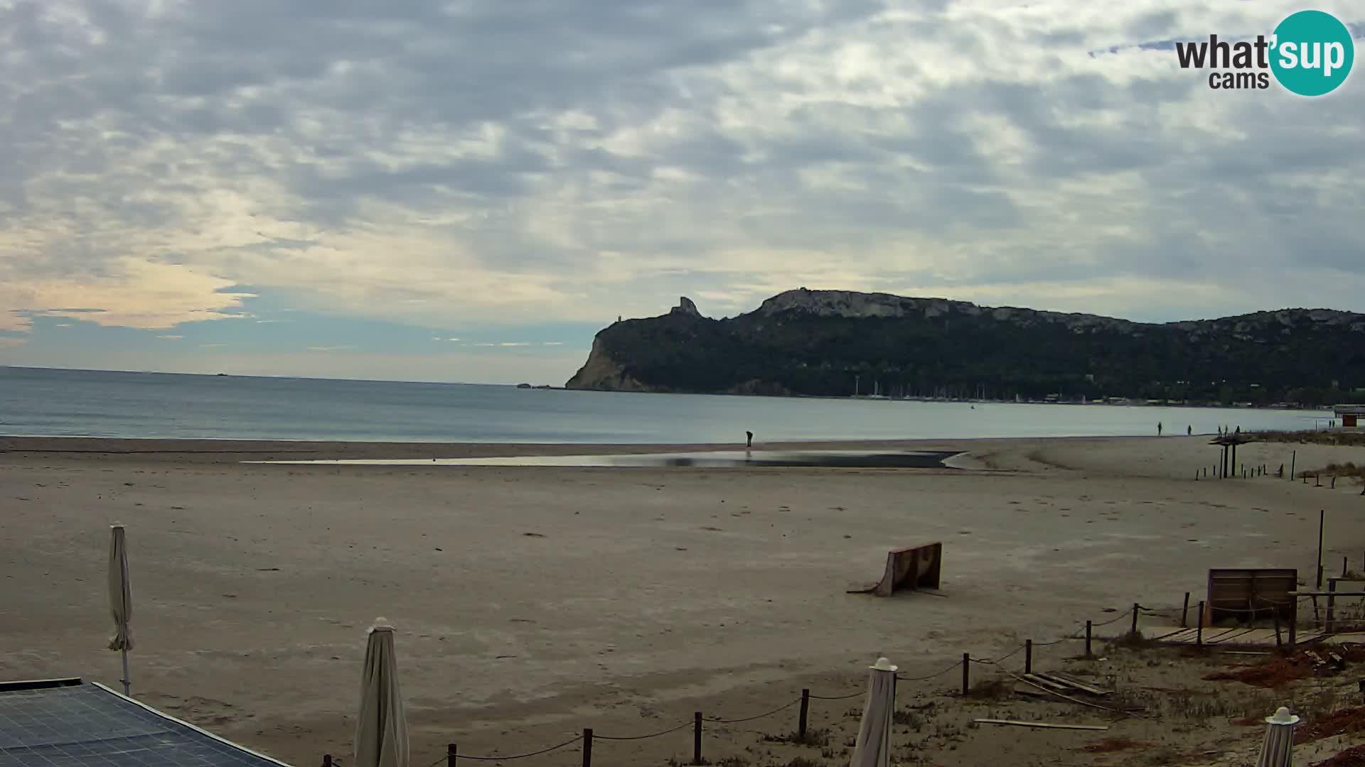 Poetto beach webcam | Cagliari | Sardinija