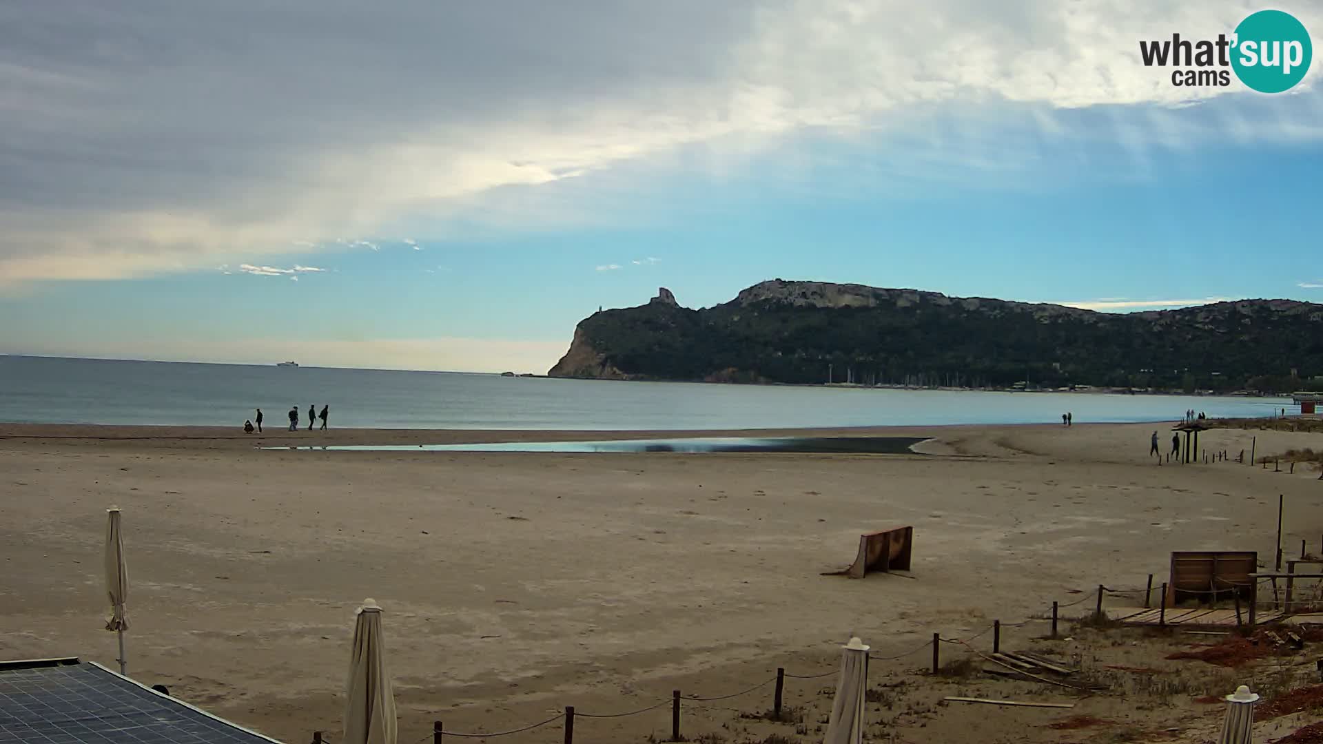 Webcam spiaggia del Poetto | Cagliari | Sardegna