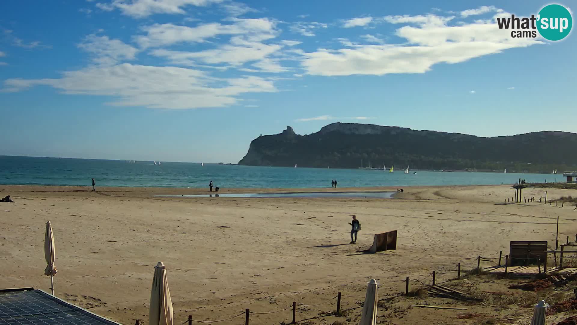 Poetto Strand Webcam | Cagliari | Sardinien