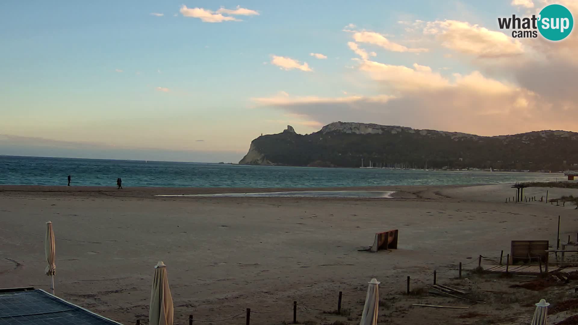 Poetto beach webcam | Cagliari | Sardinija