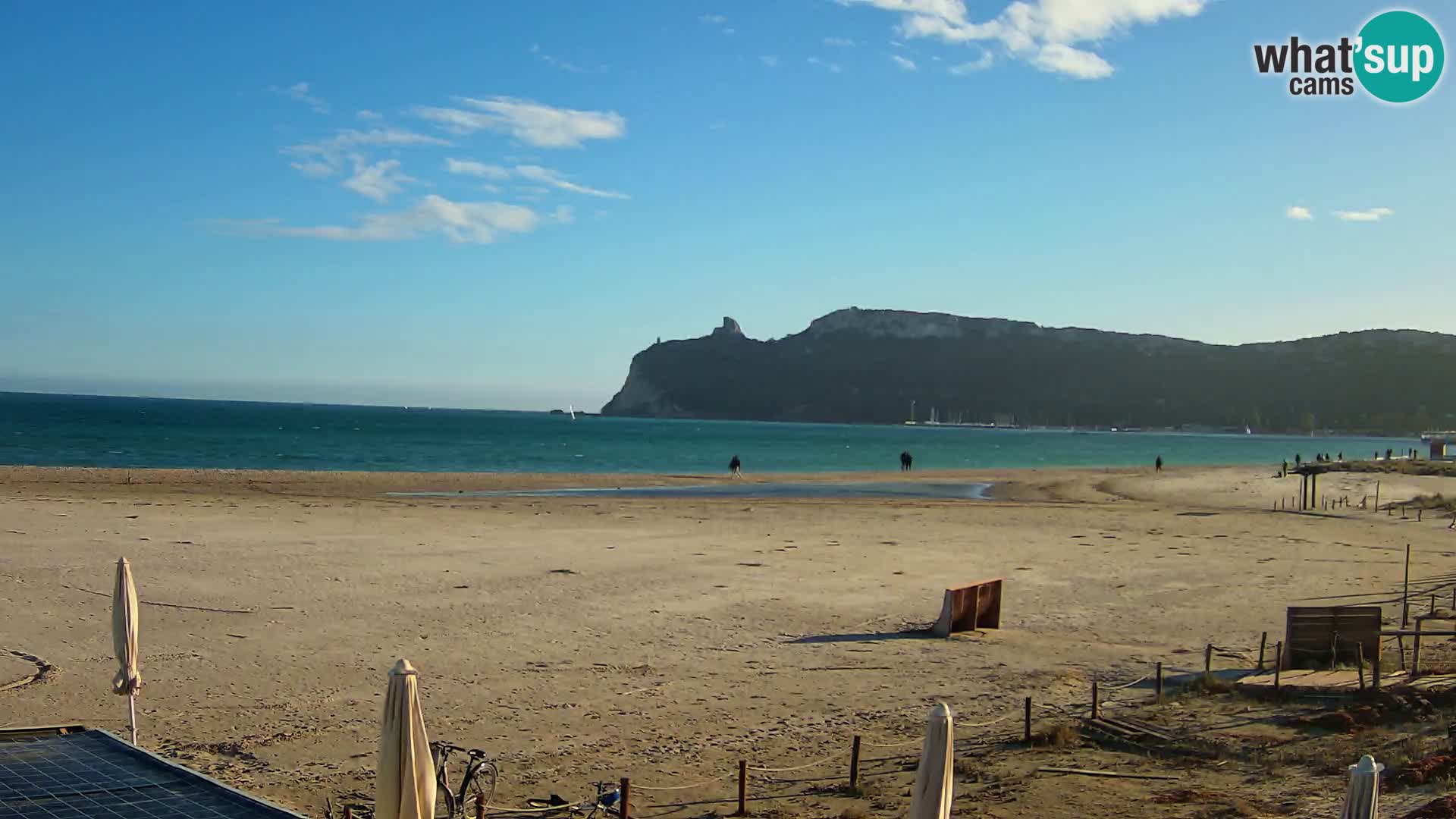 Poetto beach webcam | Cagliari | Sardinia