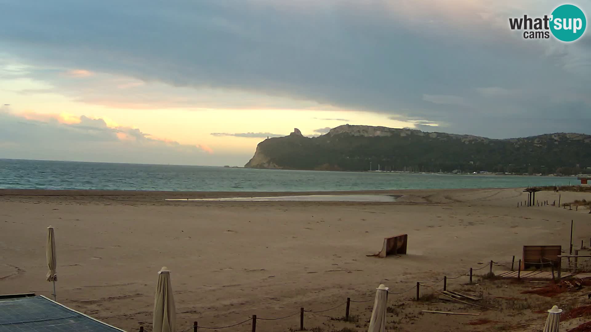 Webcam plage de Poetto | Cagliari | Sardaigne