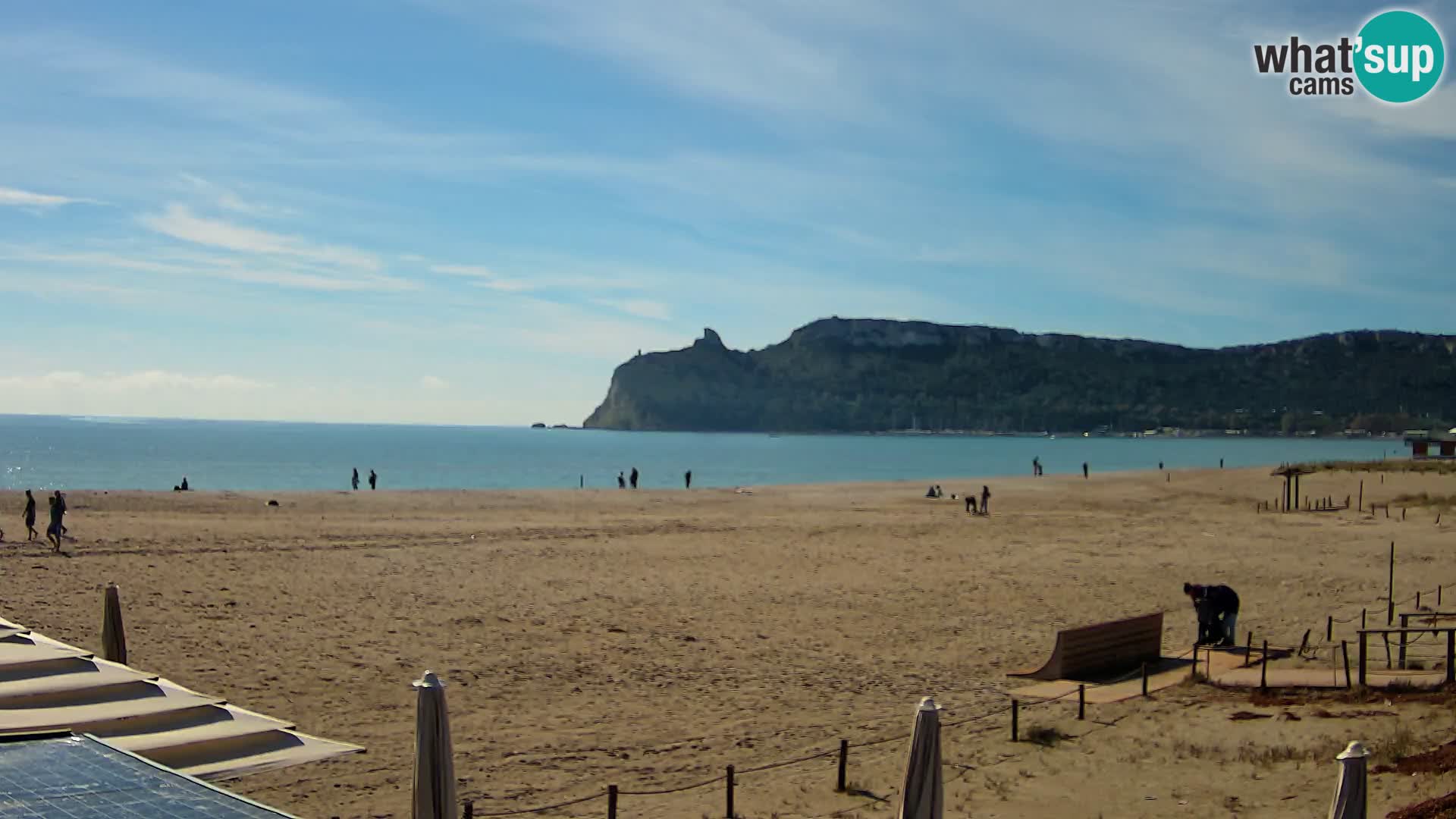 Poetto beach webcam | Cagliari | Sardinia