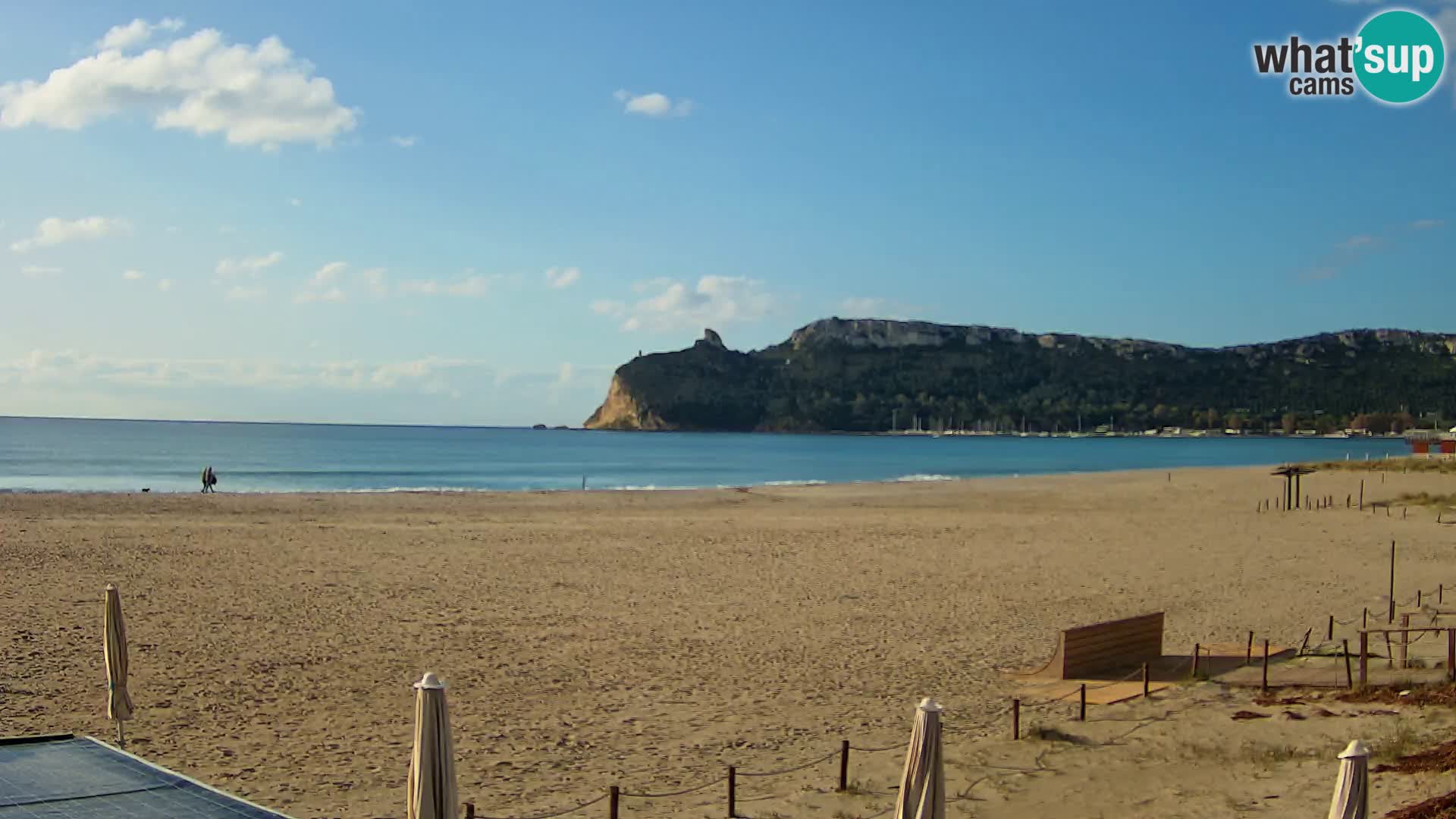 Poetto beach webcam | Cagliari | Sardinija