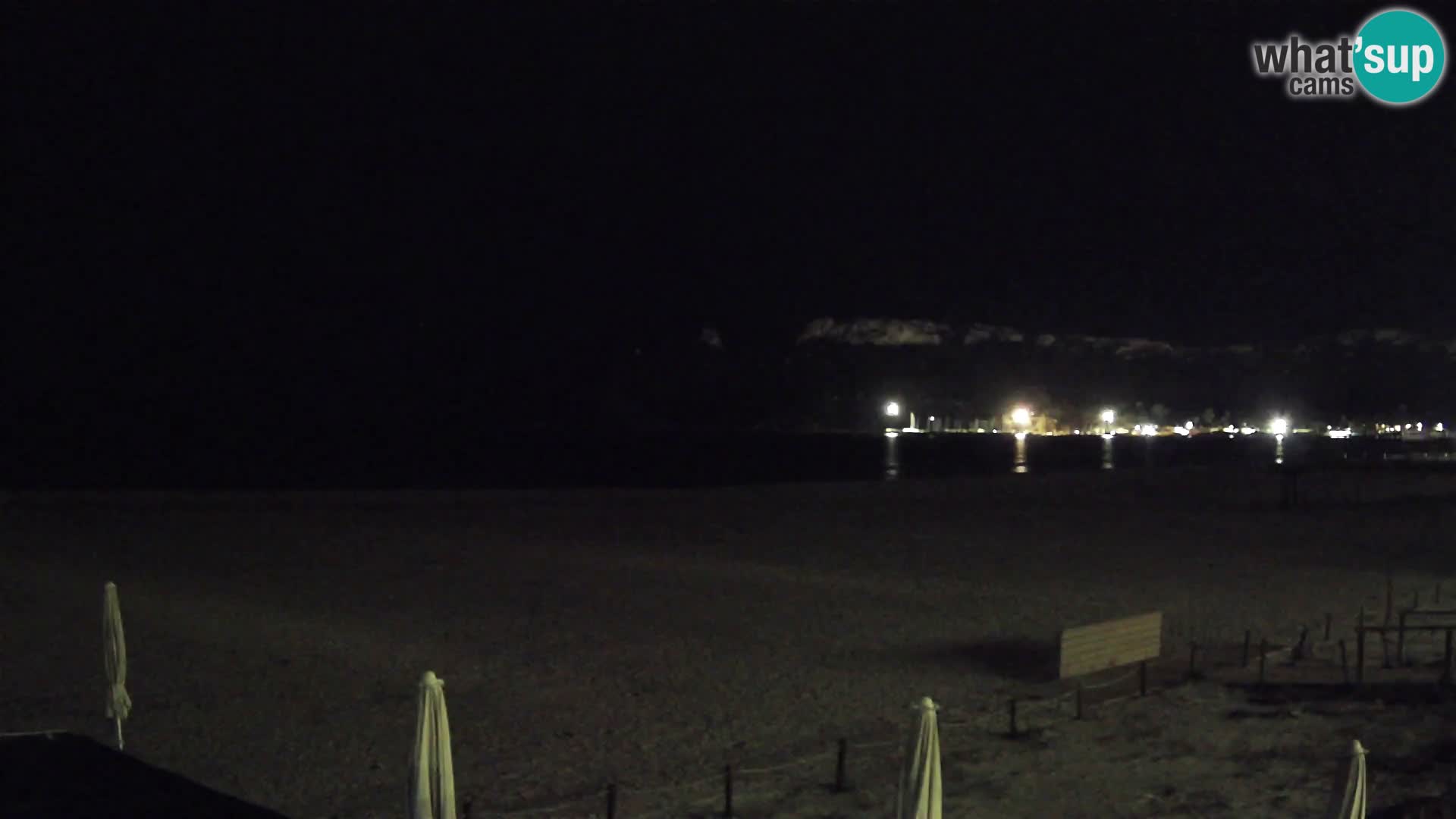 Poetto beach webcam | Cagliari | Sardinija