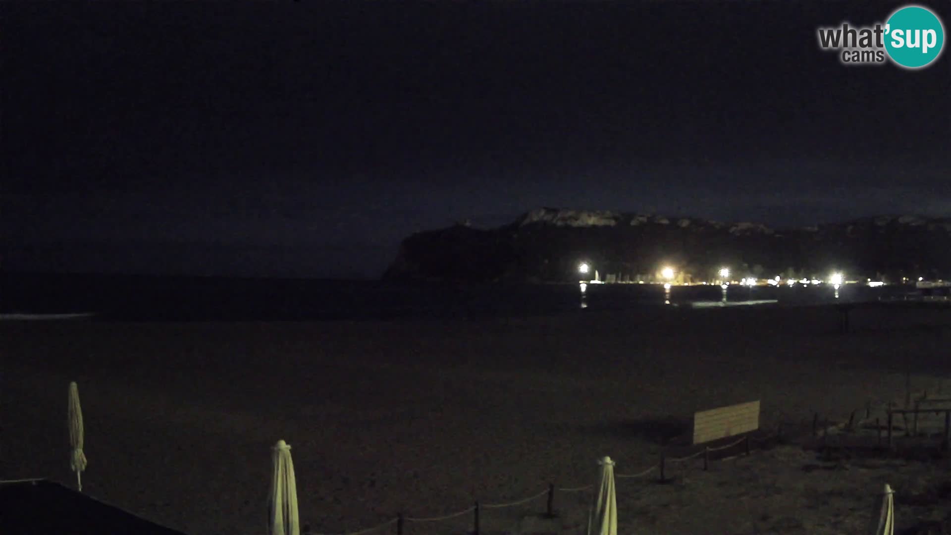 Webcam spiaggia del Poetto | Cagliari | Sardegna