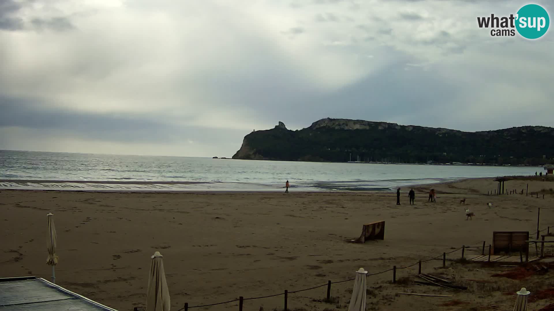 Poetto beach webcam | Cagliari | Sardinija