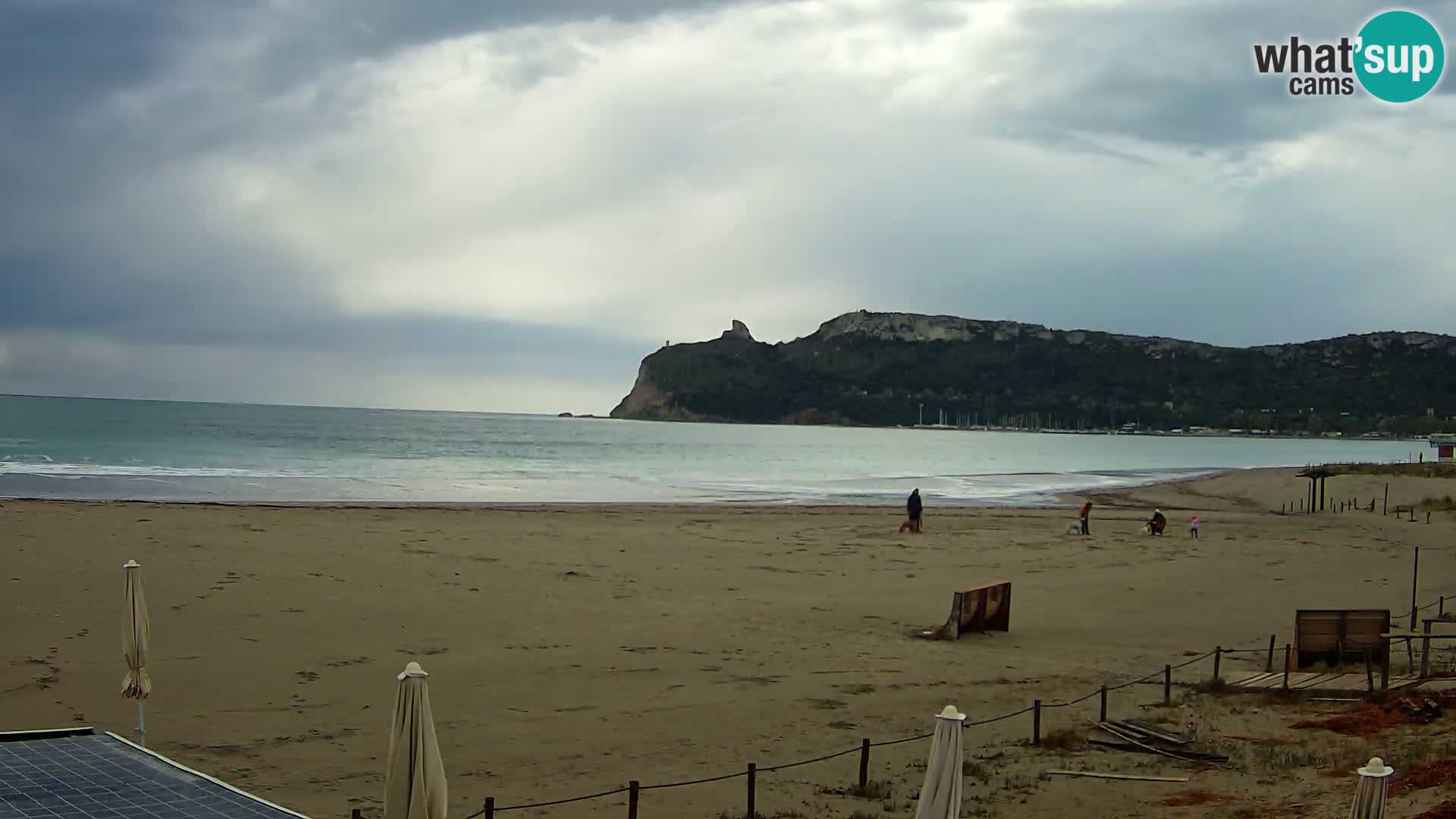 Poetto beach webcam | Cagliari | Sardinija
