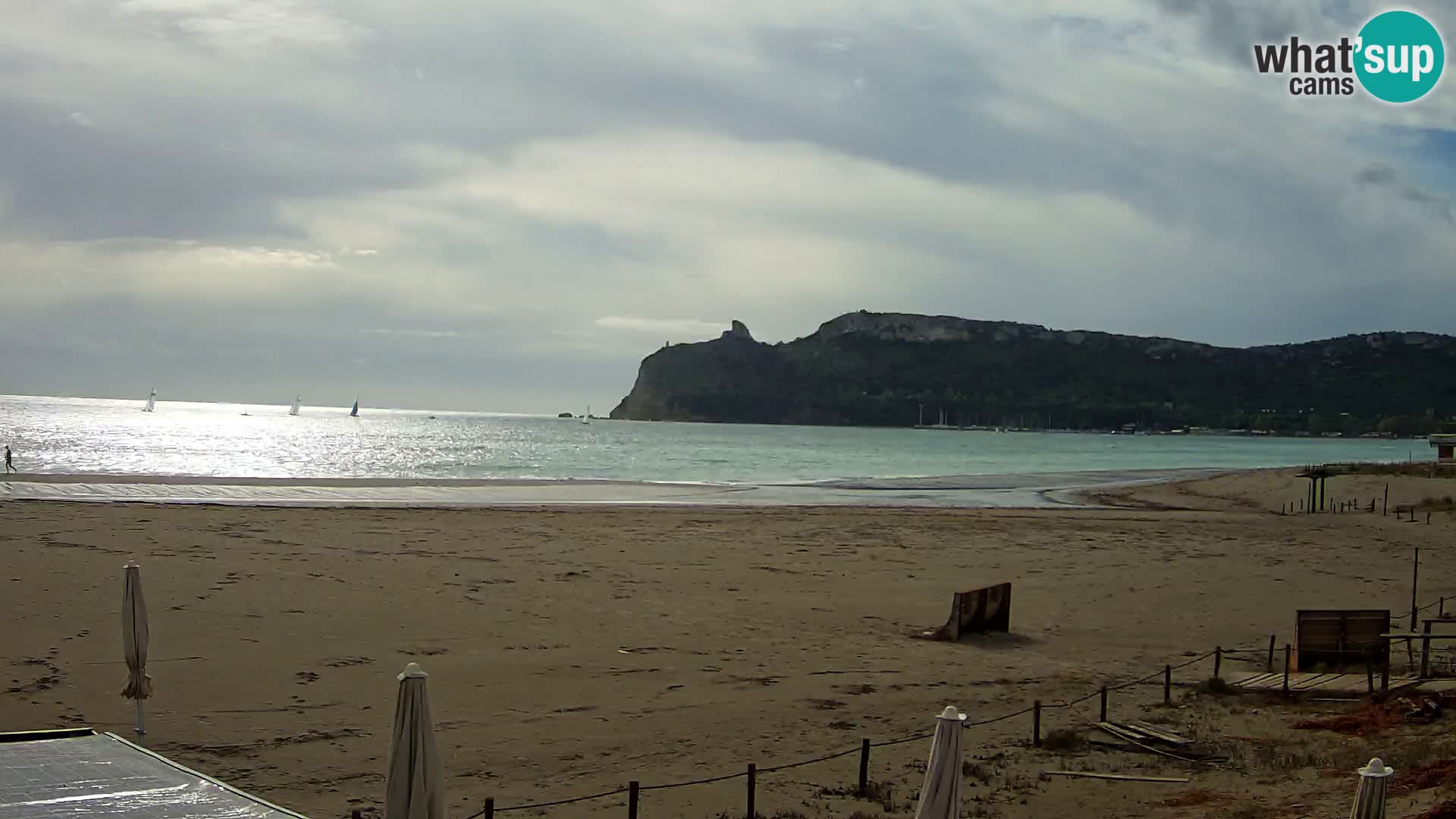 Webcam playa de Poetto | Cagliari | Cerdeña
