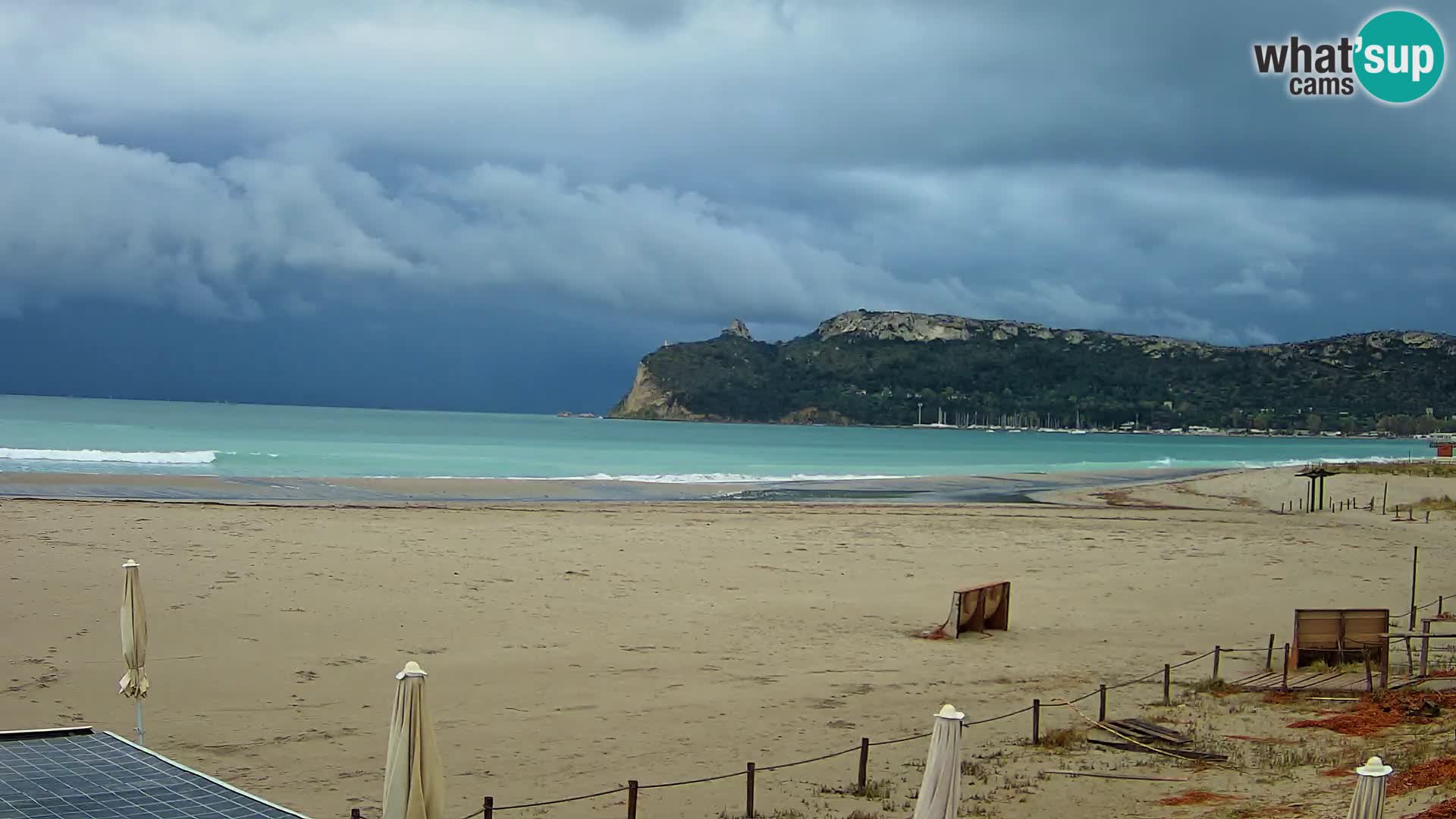 Webcam spiaggia del Poetto | Cagliari | Sardegna