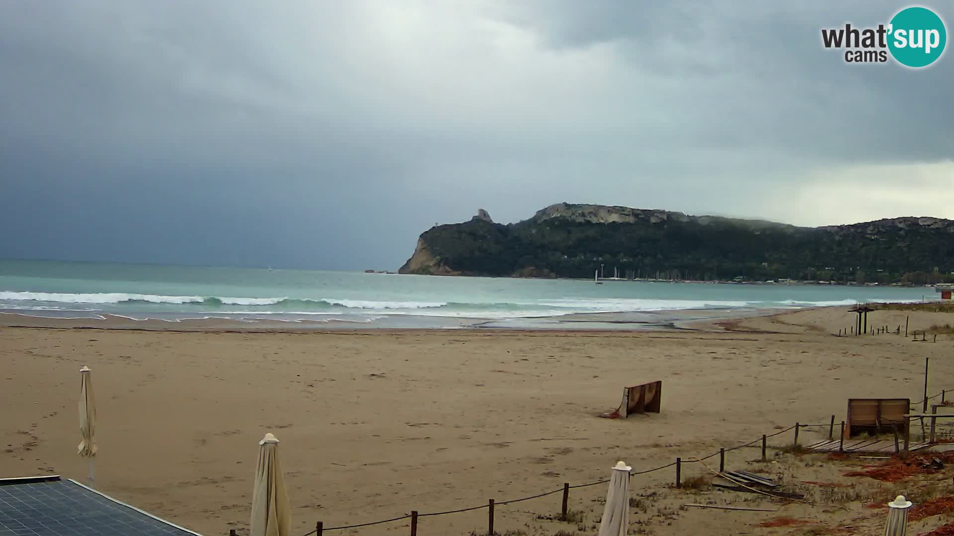 Poetto beach webcam | Cagliari | Sardinia
