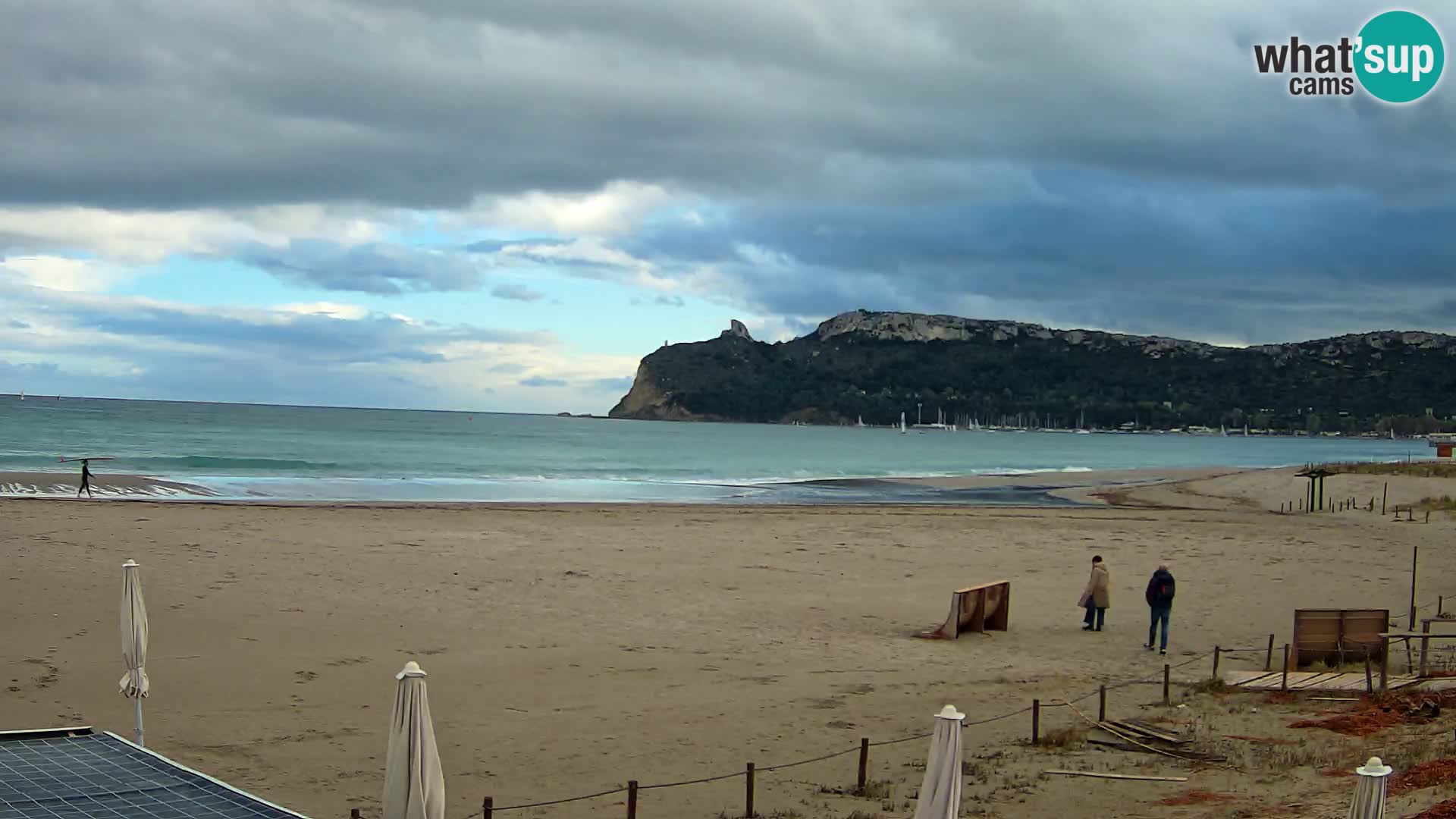 Webcam plage de Poetto | Cagliari | Sardaigne