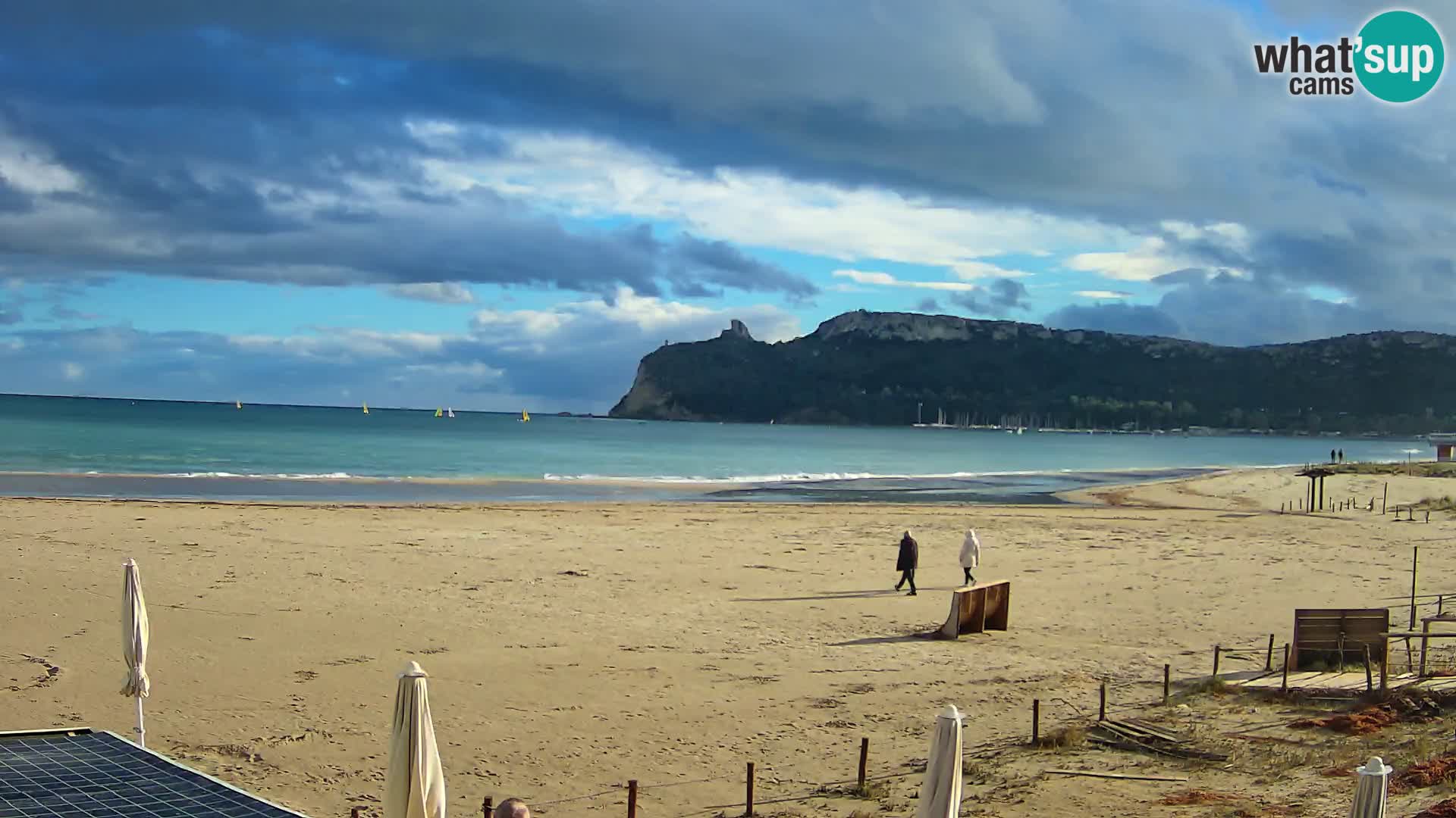 Poetto beach webcam | Cagliari | Sardinia