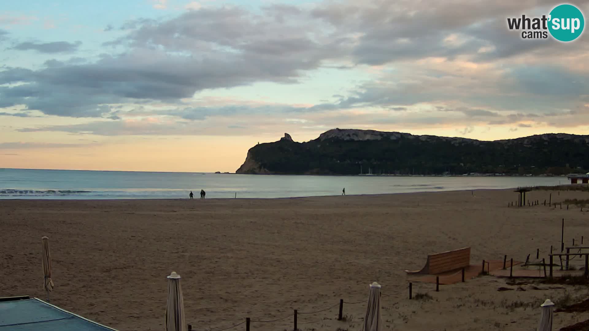 Poetto beach webcam | Cagliari | Sardinija