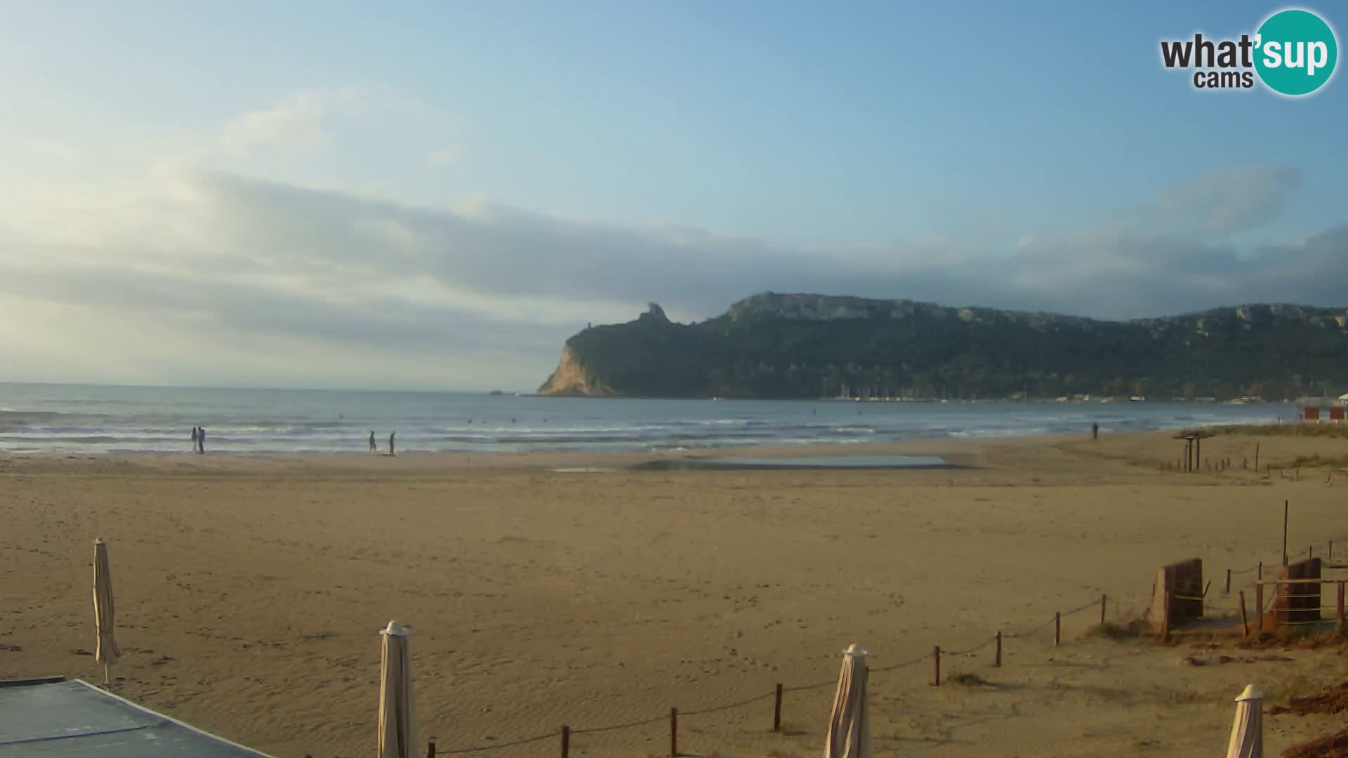 Poetto beach webcam | Cagliari | Sardinija
