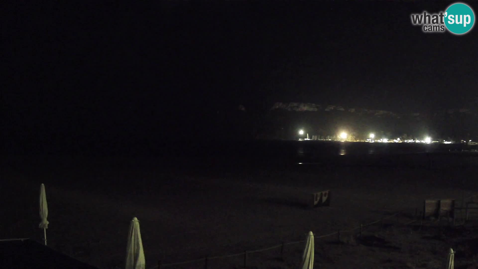 Poetto beach webcam | Cagliari | Sardinija