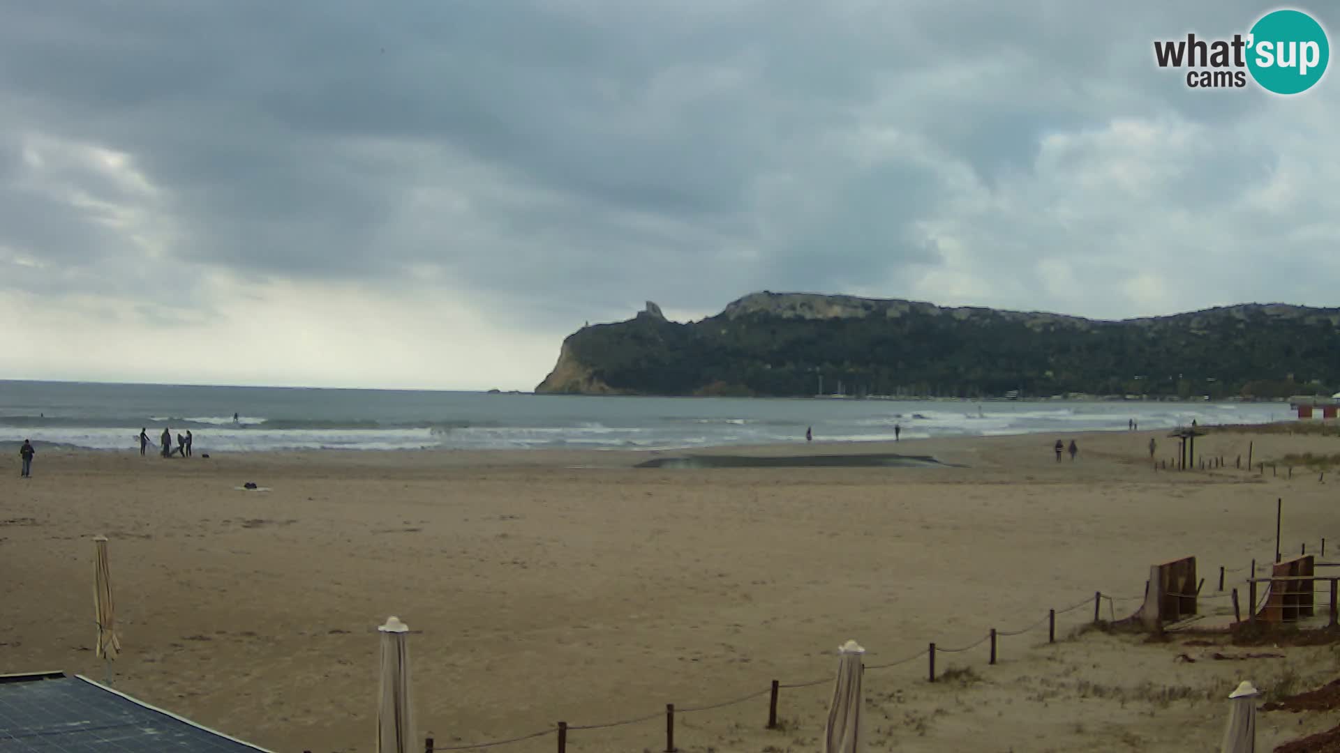 Poetto beach webcam | Cagliari | Sardinija