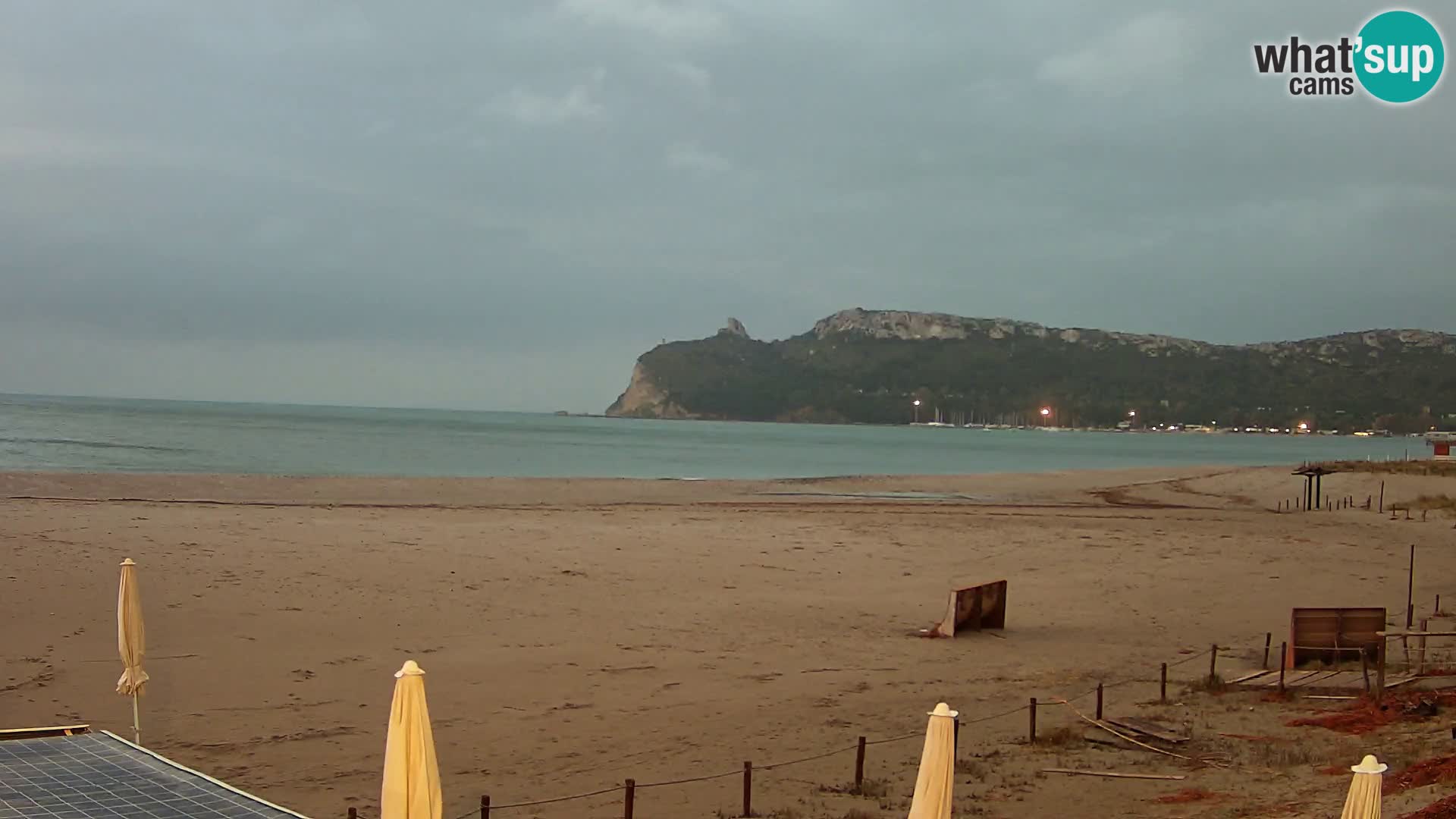 Poetto beach webcam | Cagliari | Sardinija