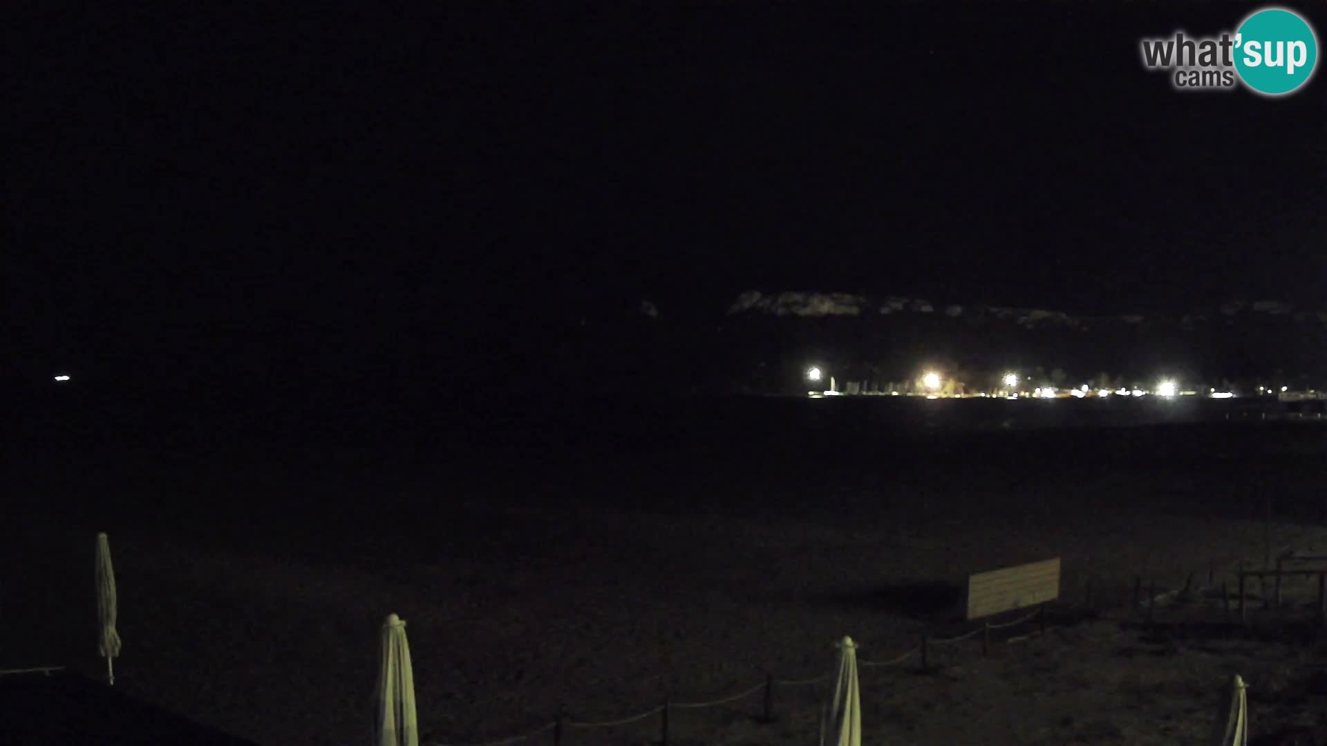 Poetto beach webcam | Cagliari | Sardinija
