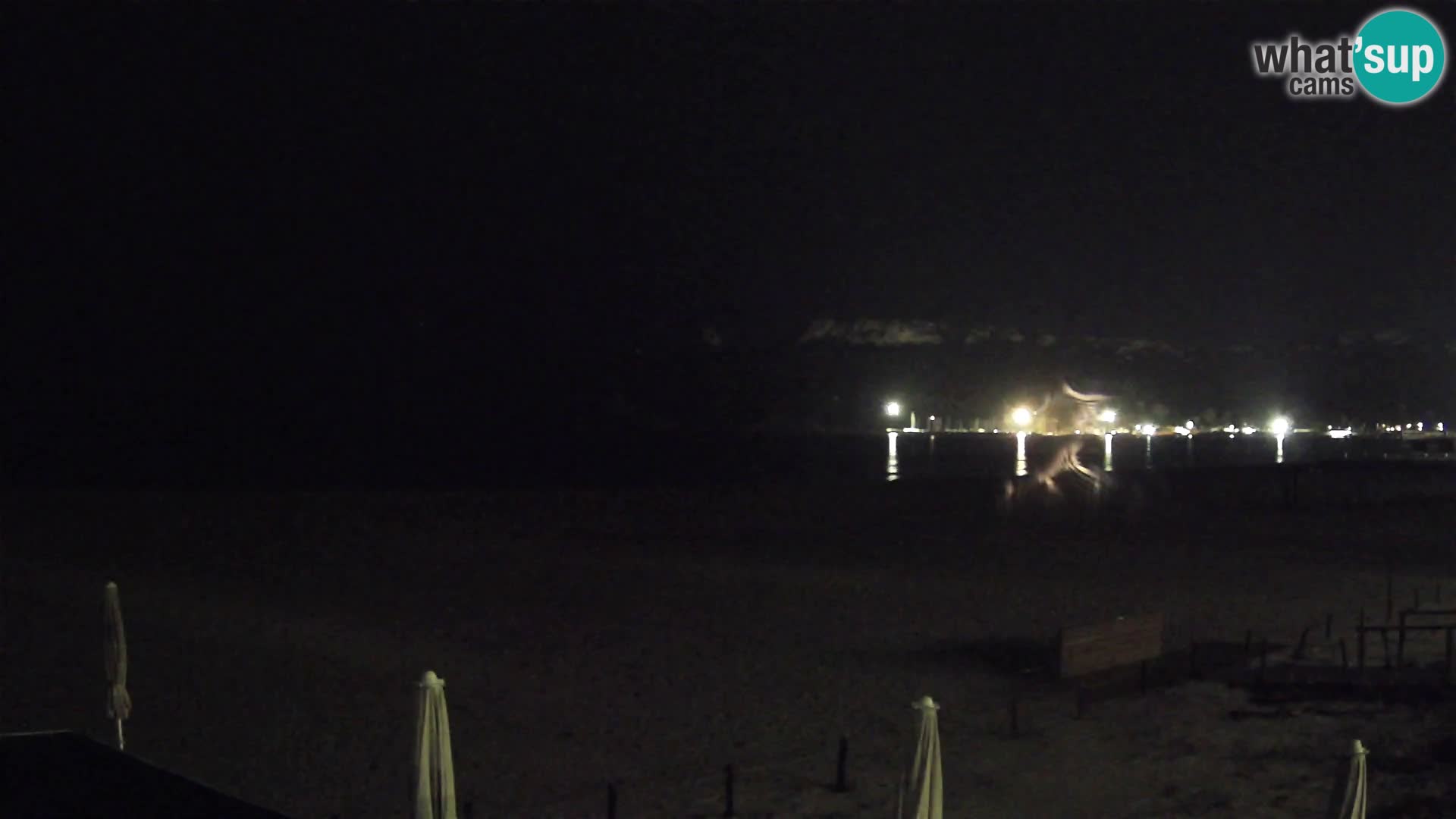 Poetto beach webcam | Cagliari | Sardinija