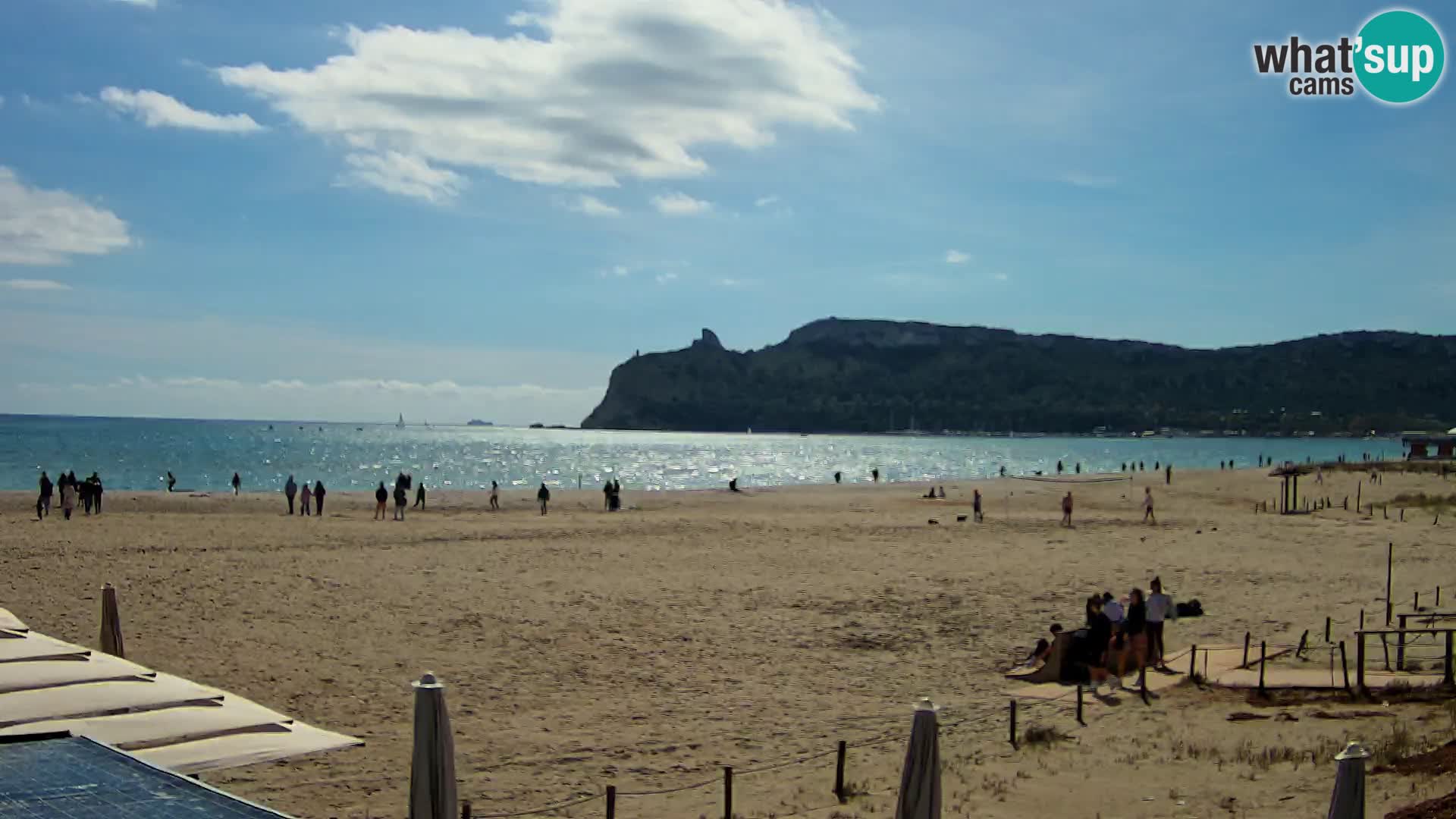 Poetto Strand Webcam | Cagliari | Sardinien