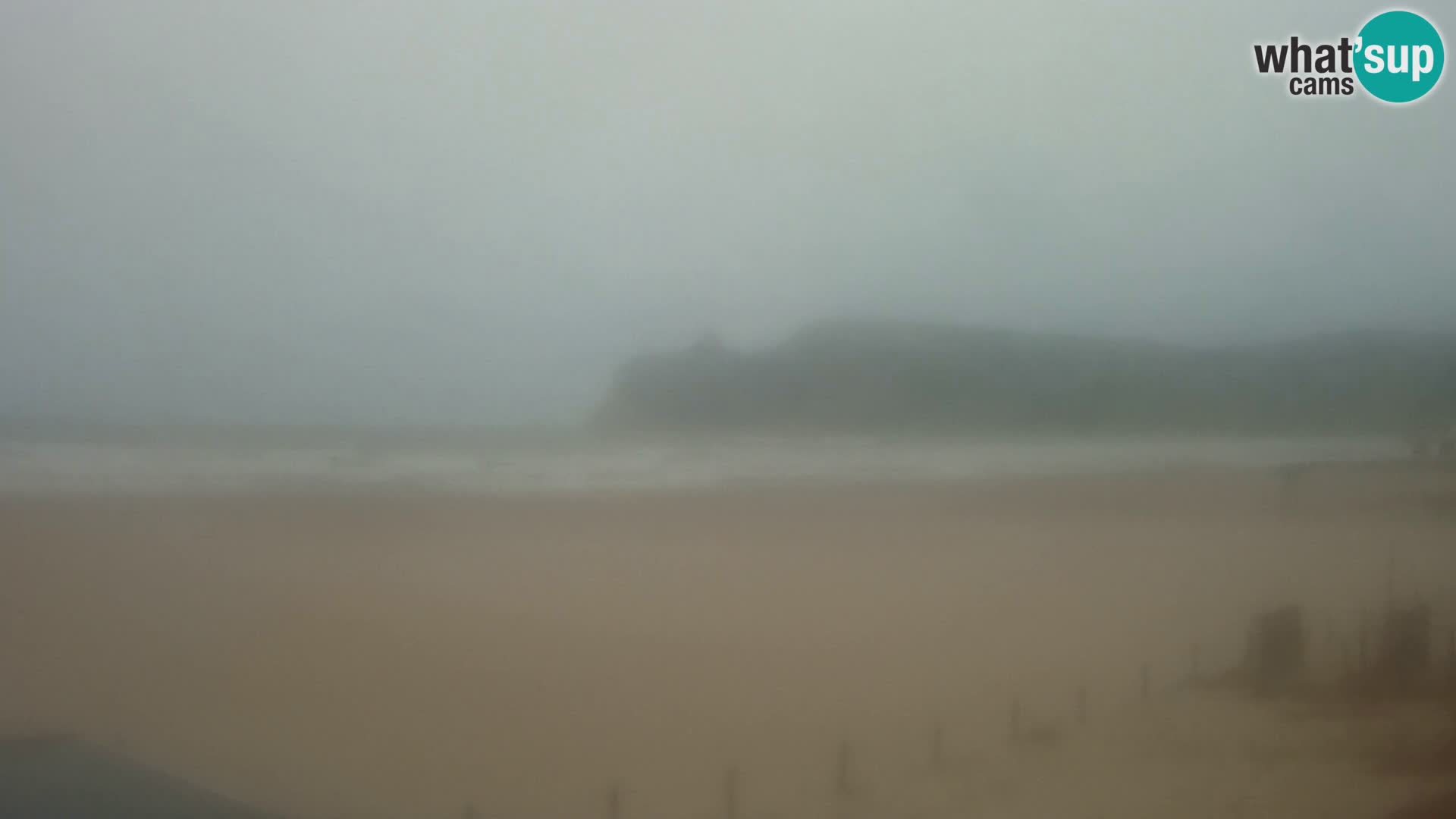 Poetto beach webcam | Cagliari | Sardinija