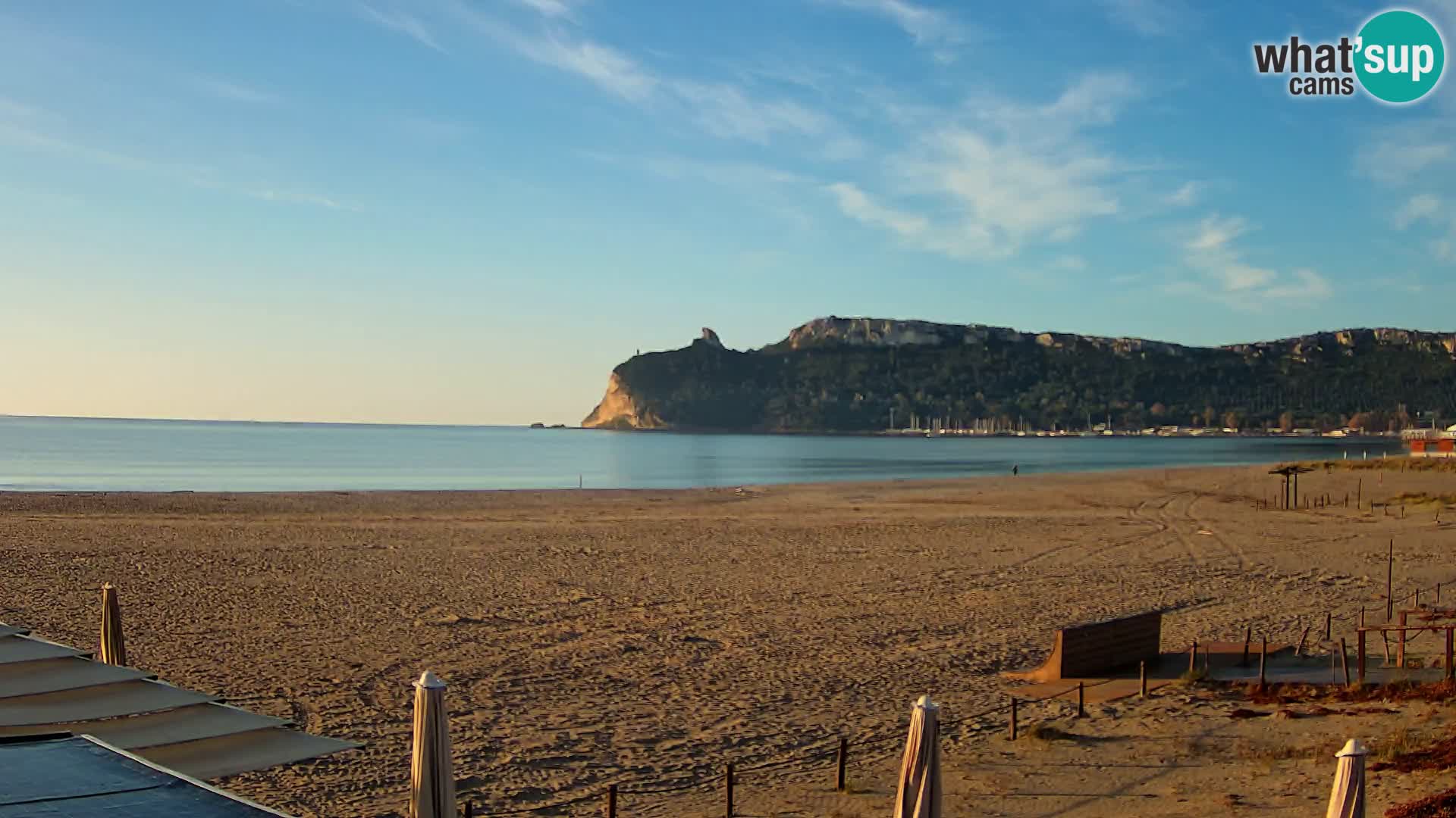 Webcam spiaggia del Poetto | Cagliari | Sardegna