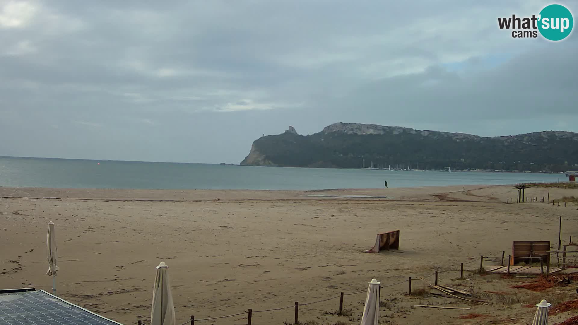 Poetto beach webcam | Cagliari | Sardinia