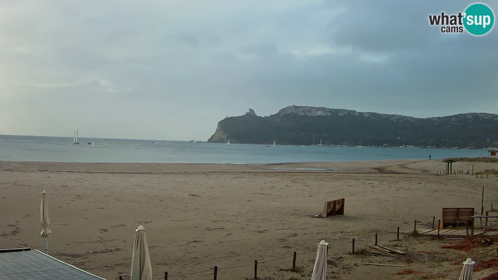 Poetto beach webcam | Cagliari | Sardinia