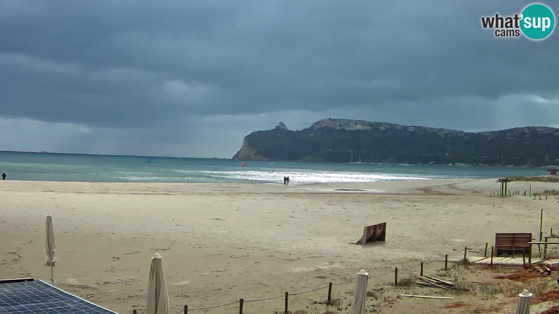 Poetto beach webcam | Cagliari | Sardinija