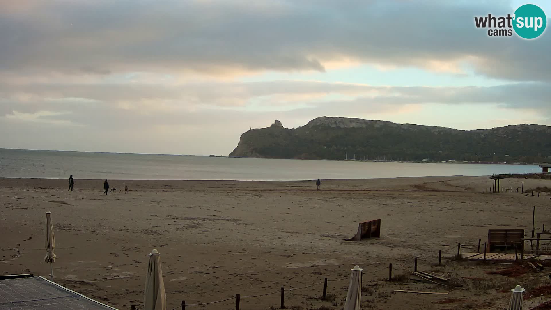 Poetto beach webcam | Cagliari | Sardinija
