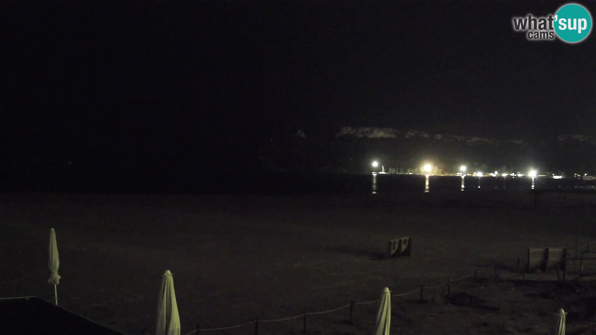 Poetto beach webcam | Cagliari | Sardinija