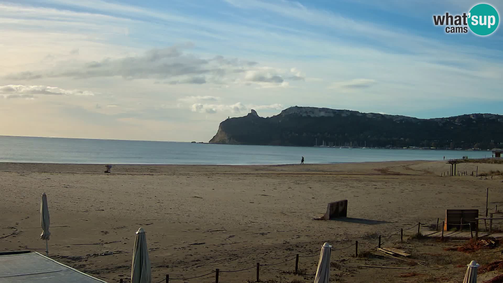 Poetto beach webcam | Cagliari | Sardinia