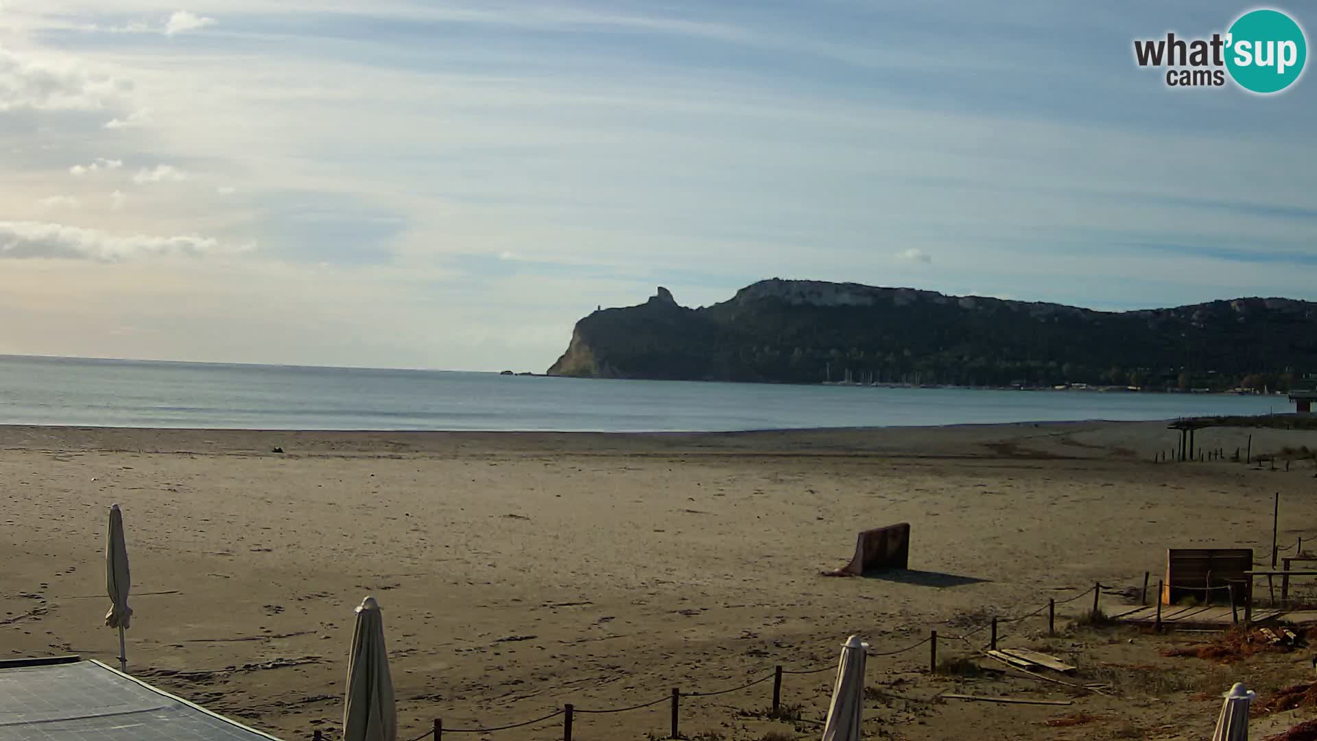 Poetto beach webcam | Cagliari | Sardinia