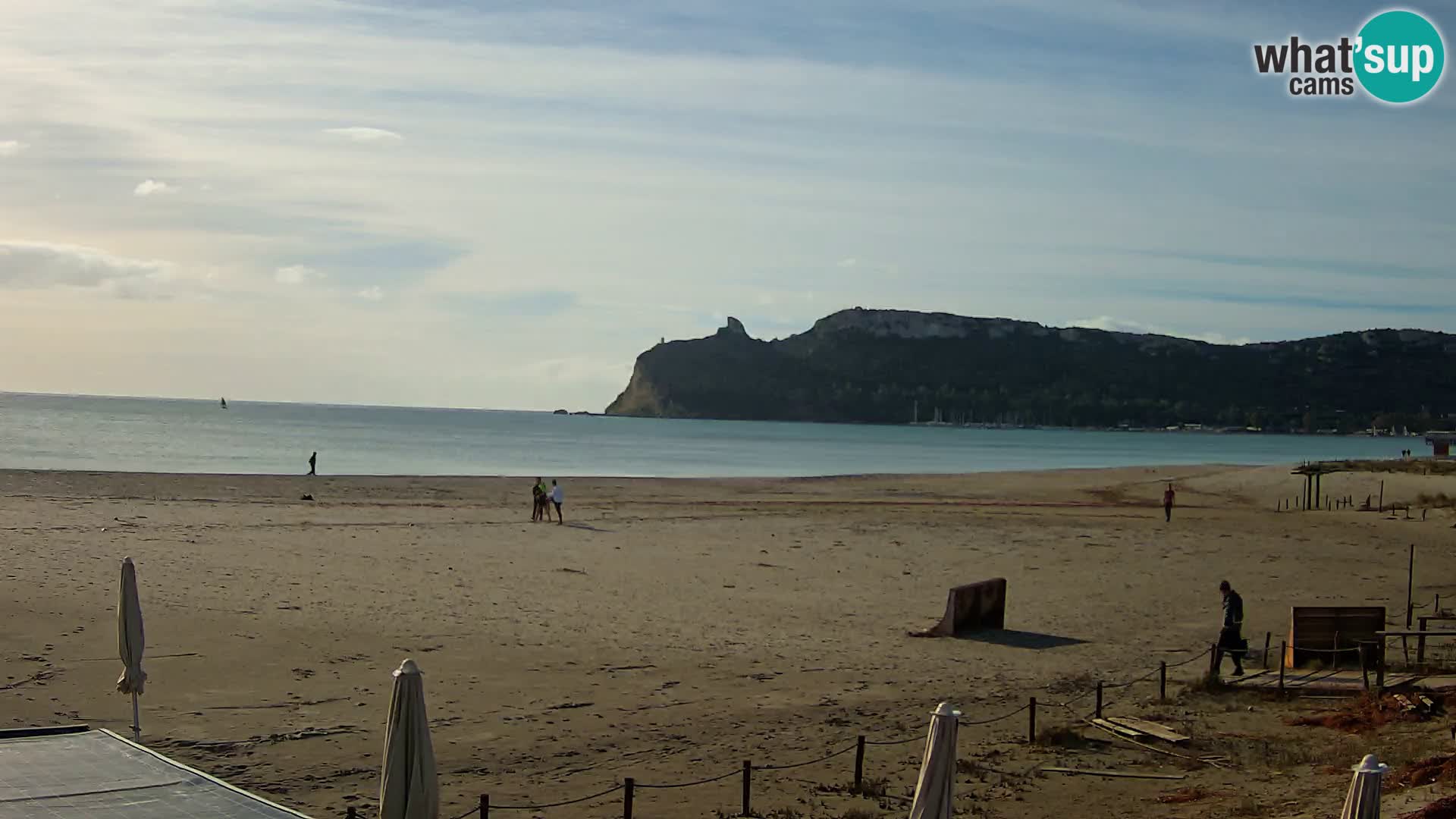 Poetto beach webcam | Cagliari | Sardinija