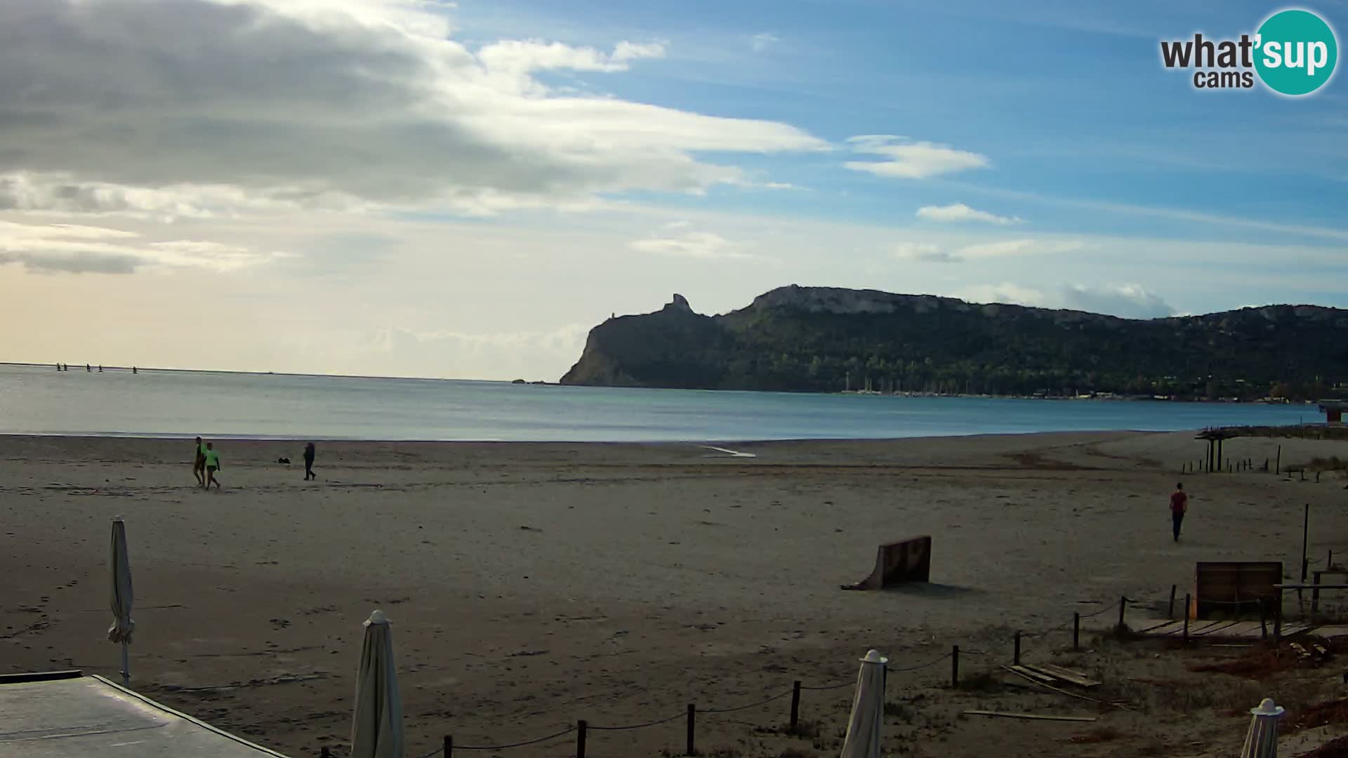 Poetto beach webcam | Cagliari | Sardinija