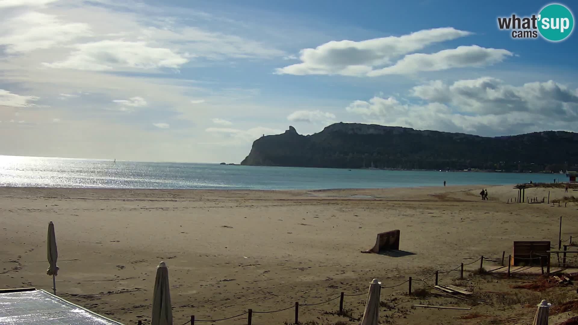 Webcam plage de Poetto | Cagliari | Sardaigne