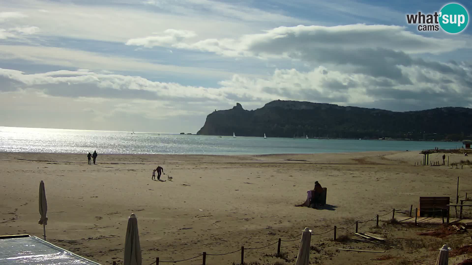 Poetto Strand Webcam | Cagliari | Sardinien