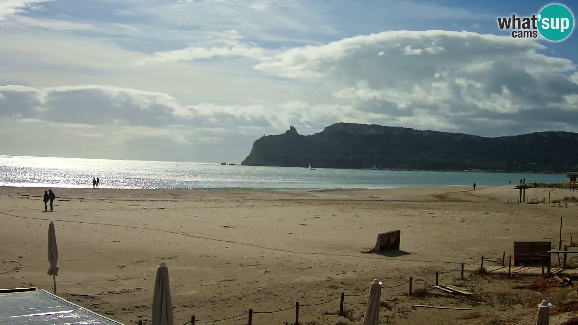 Poetto beach webcam | Cagliari | Sardinia