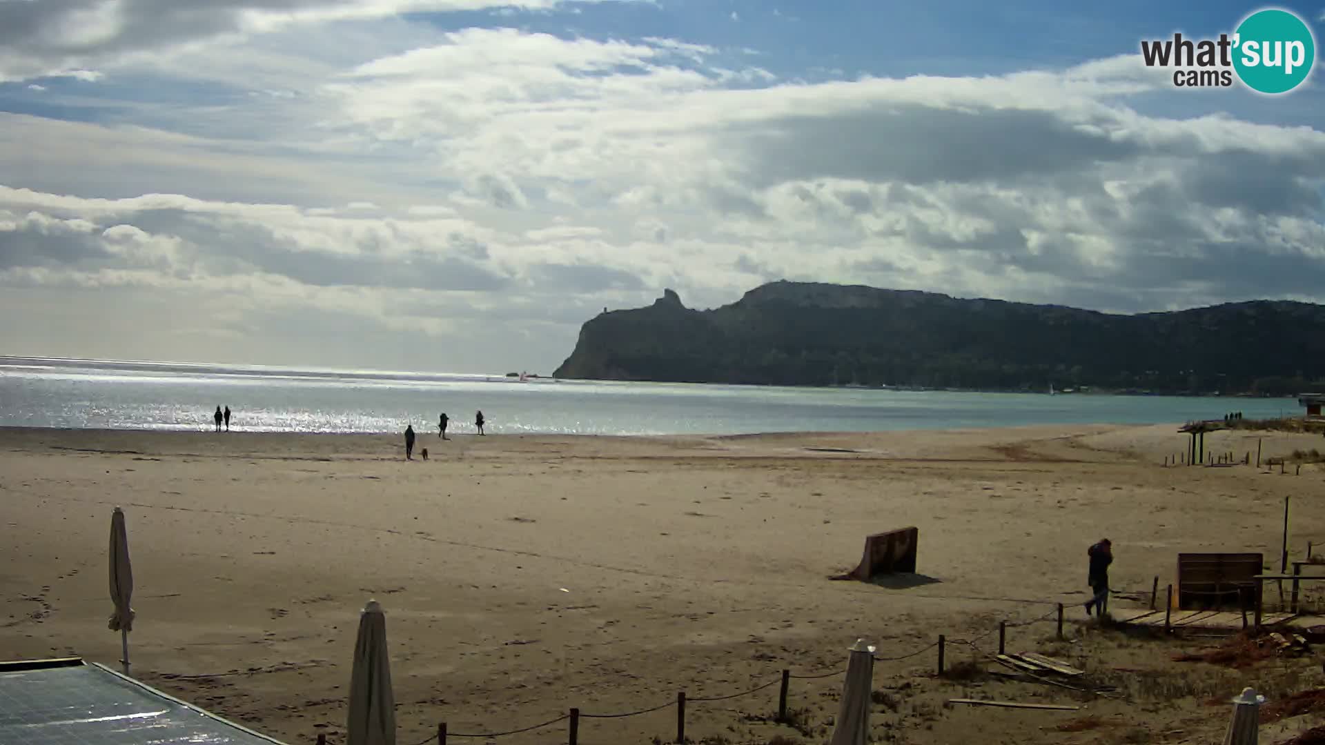 Poetto beach webcam | Cagliari | Sardinia