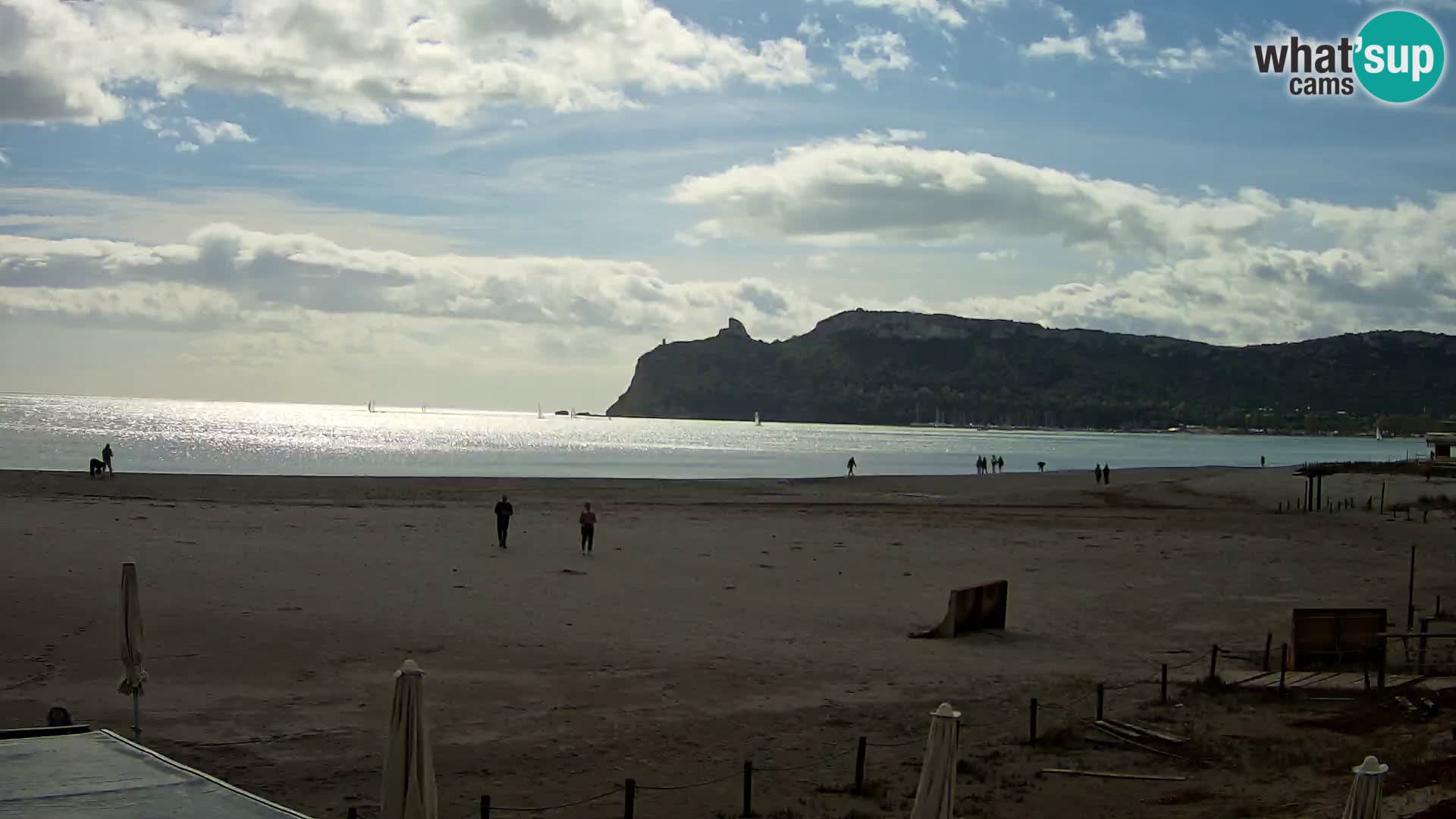 Poetto beach webcam | Cagliari | Sardinia