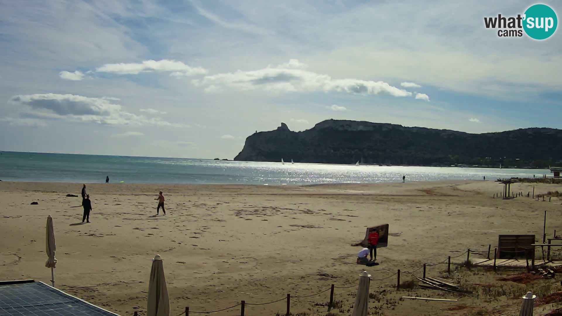 Poetto beach webcam | Cagliari | Sardinia