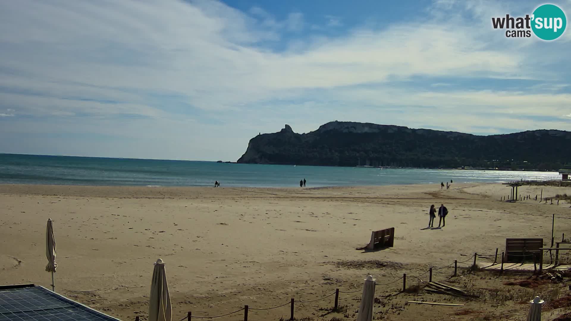 Poetto Strand Webcam | Cagliari | Sardinien