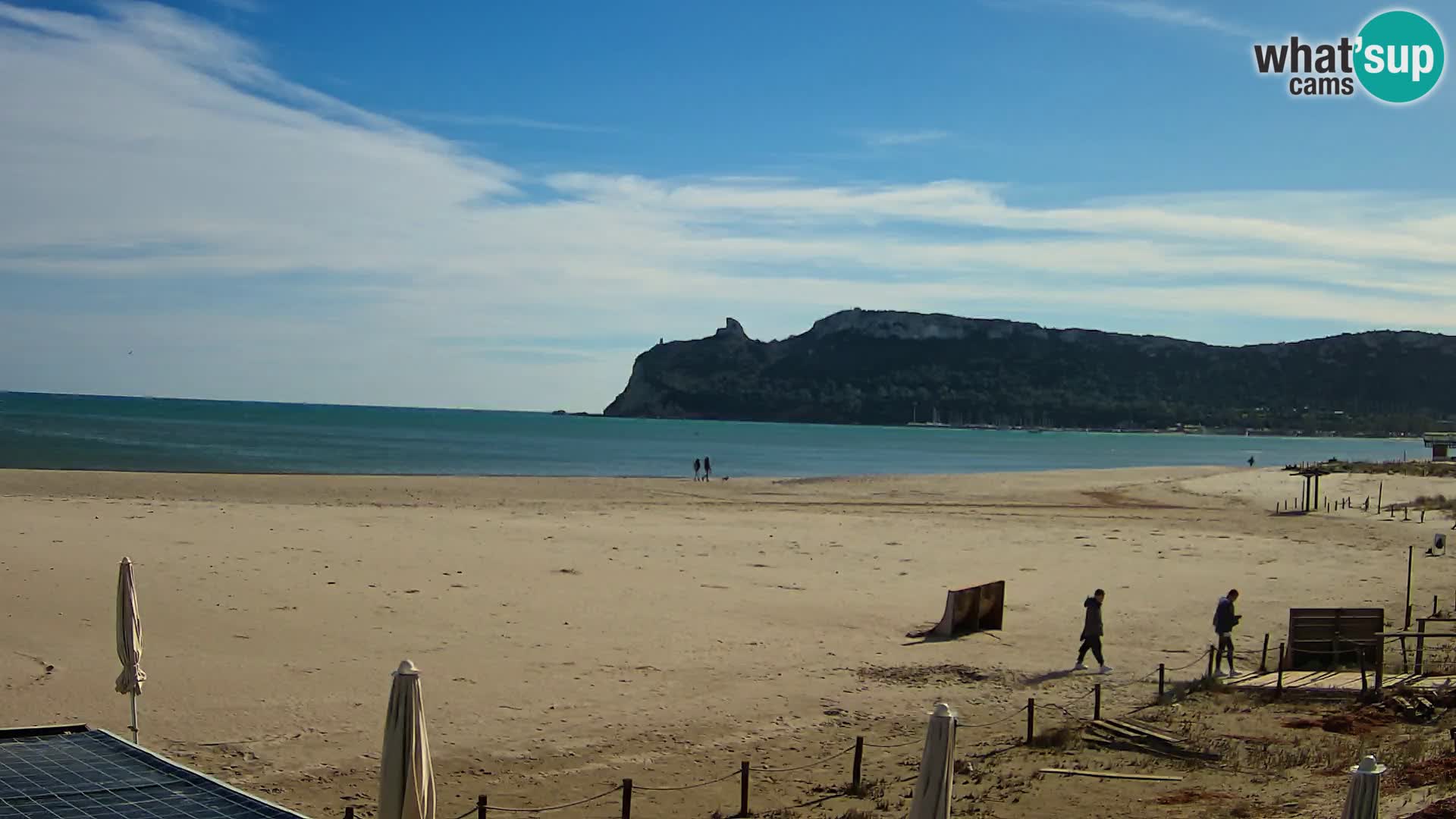 Poetto beach webcam | Cagliari | Sardinia