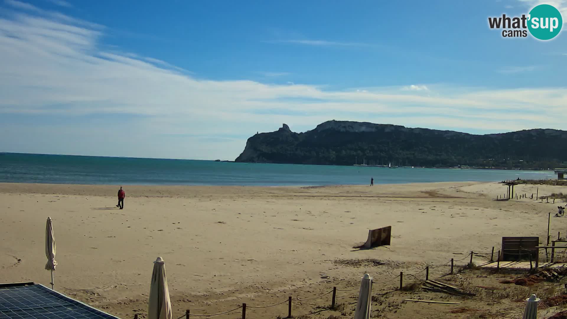 Poetto beach webcam | Cagliari | Sardinia