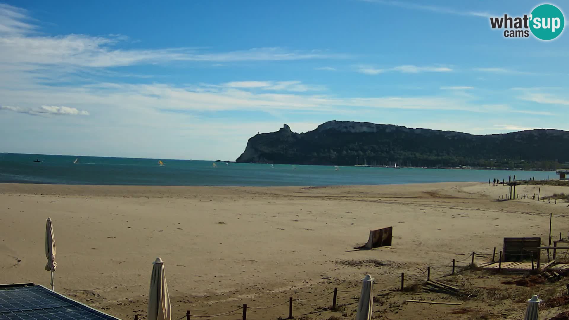 Poetto beach webcam | Cagliari | Sardinia