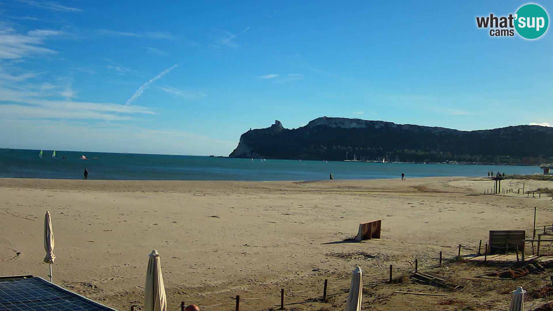 Webcam plage de Poetto | Cagliari | Sardaigne